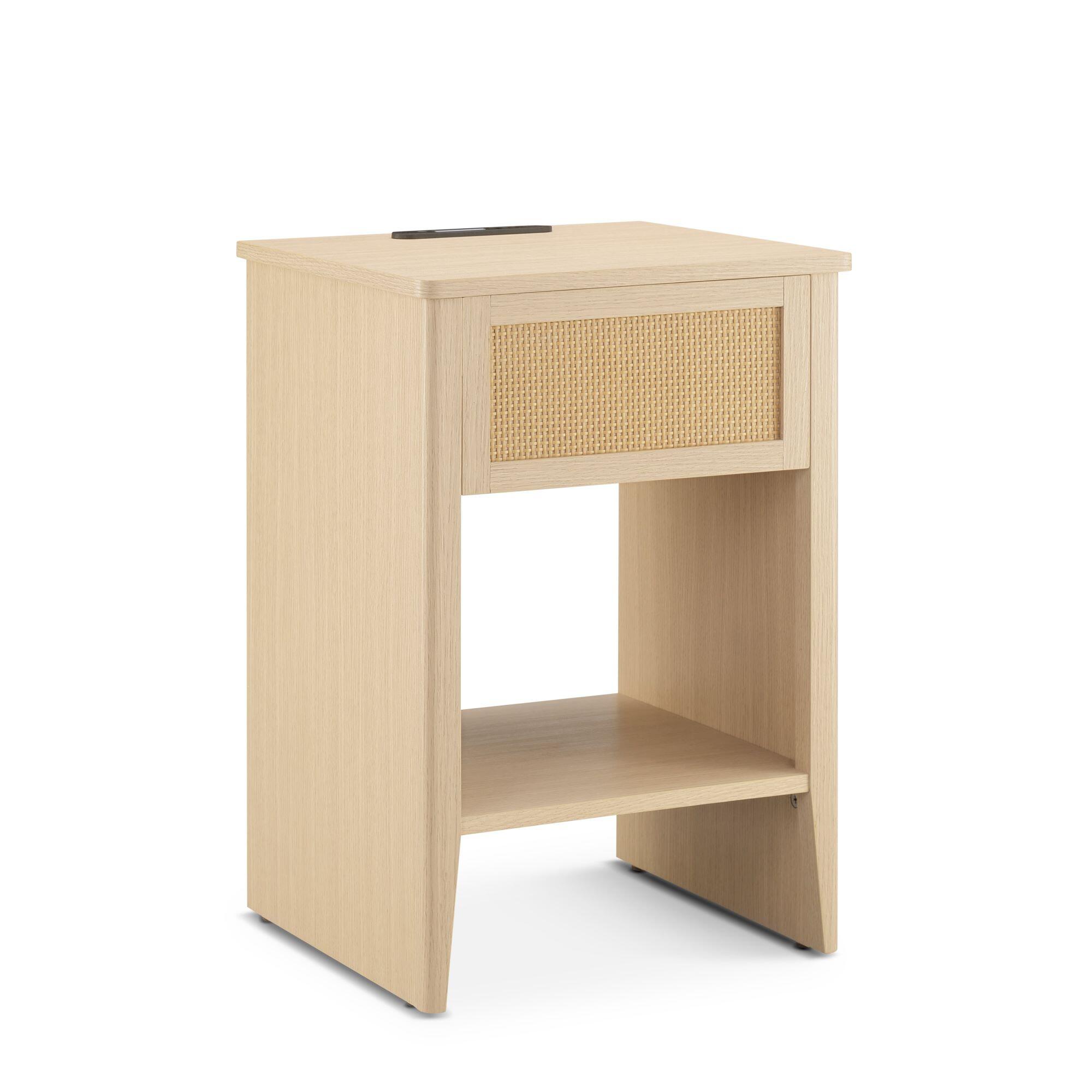 INK+IVY Lennox End Table with USB Charging, , large