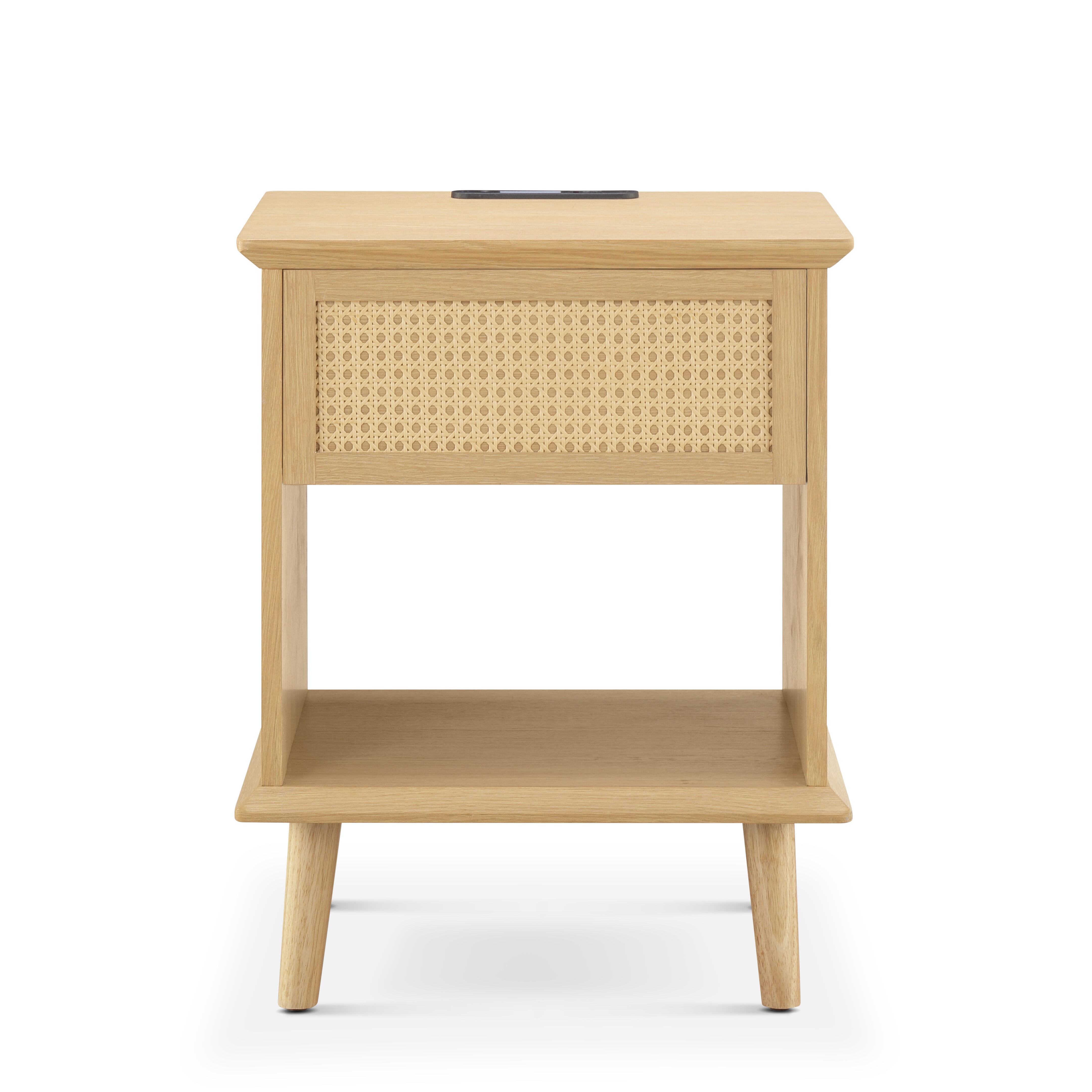 INK+IVY Teagan End Table with USB Charging, , large