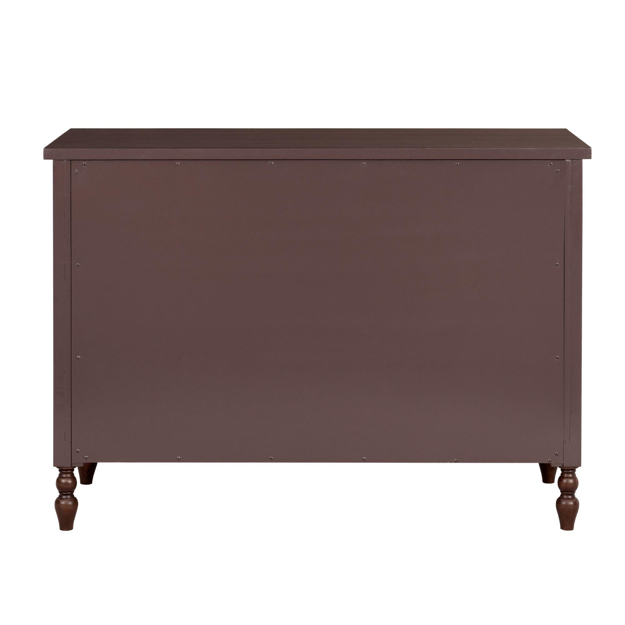 Madison Park Signature Beckett 6 Drawer Dresser, Morocco Brown, large