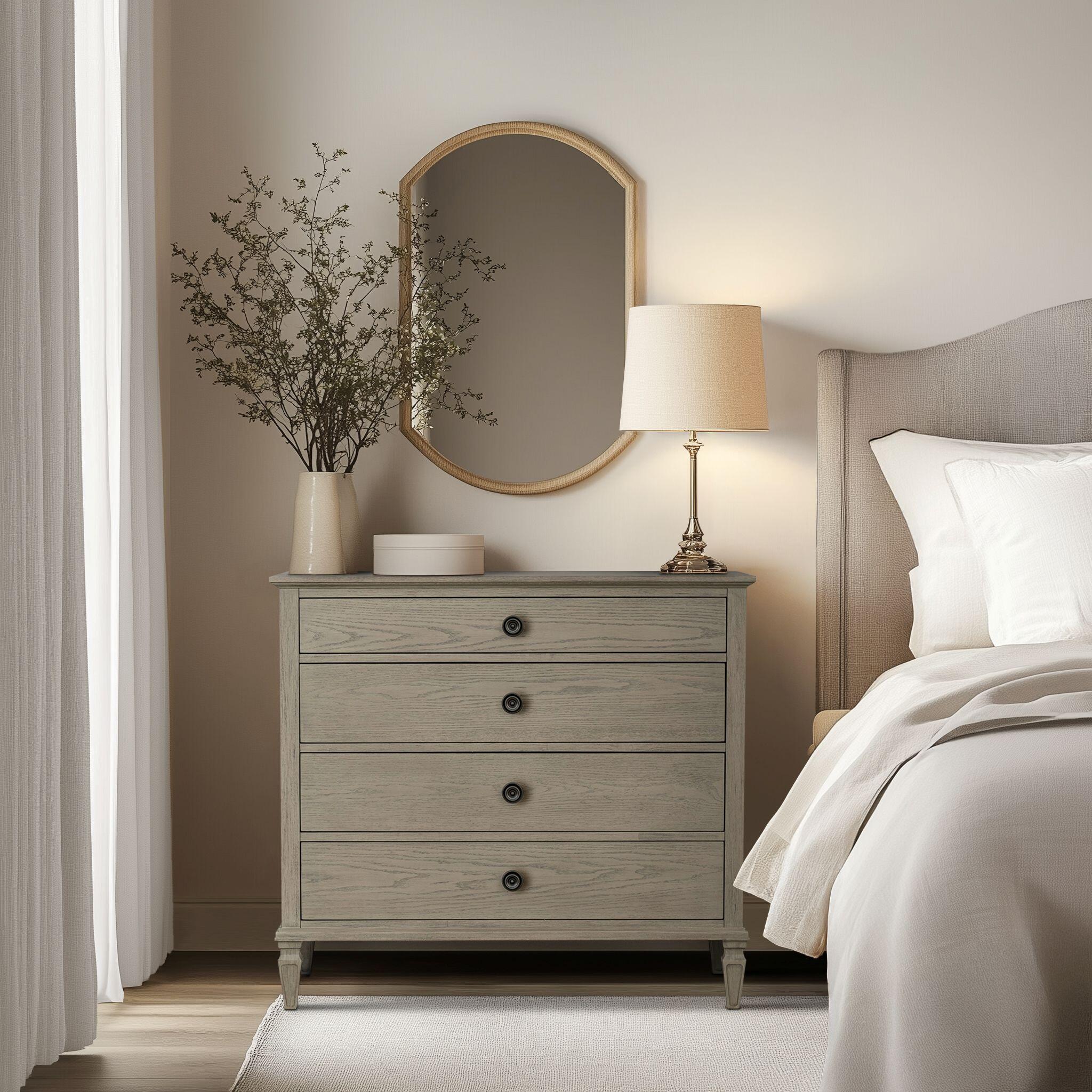 evolur madison double dresser antique grey mist Park Signature Victoria 4-drawer wood (40