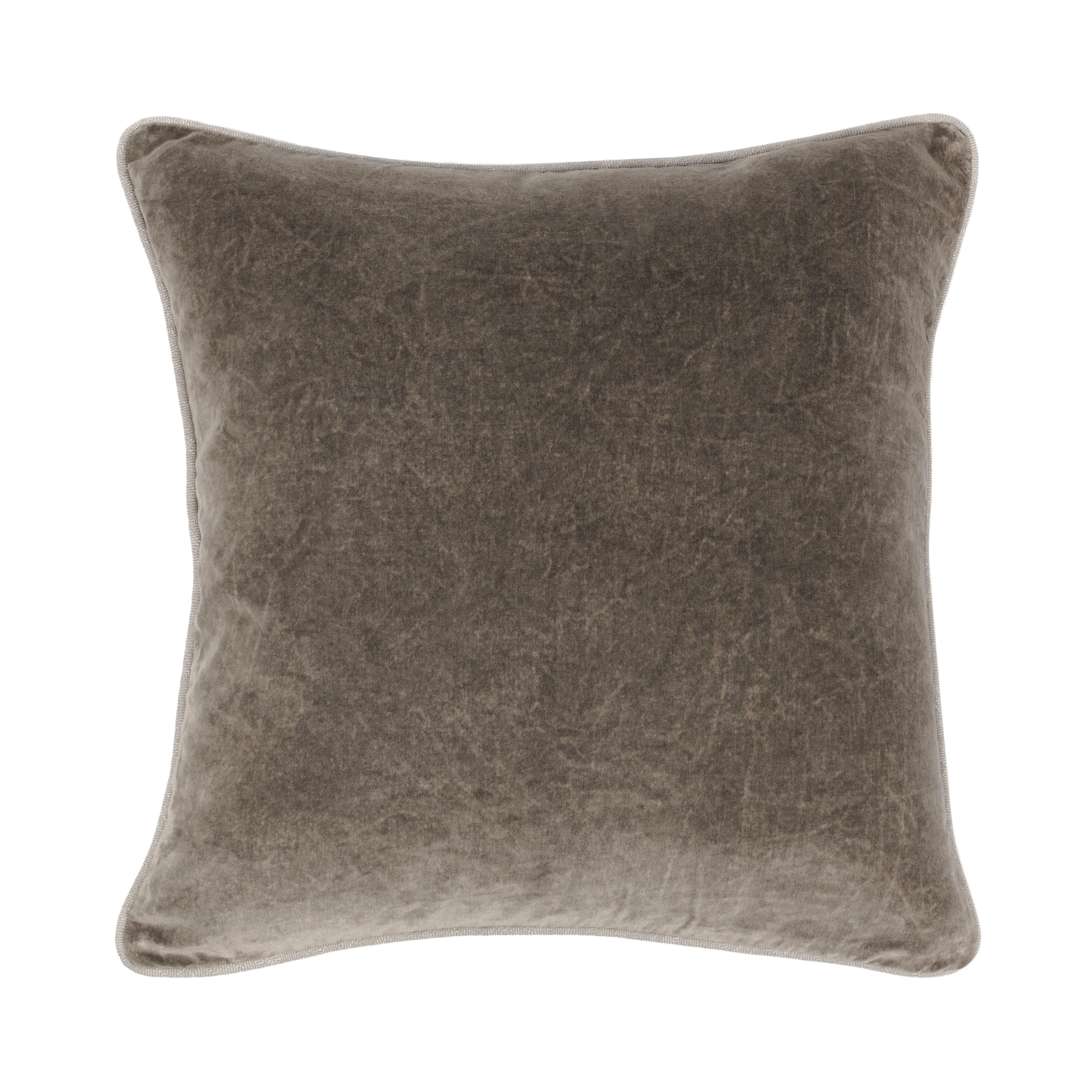 Ashley Luxe SLD Heirloom Velvet Desert 22 x 22 Throw Pillow, Desert, large