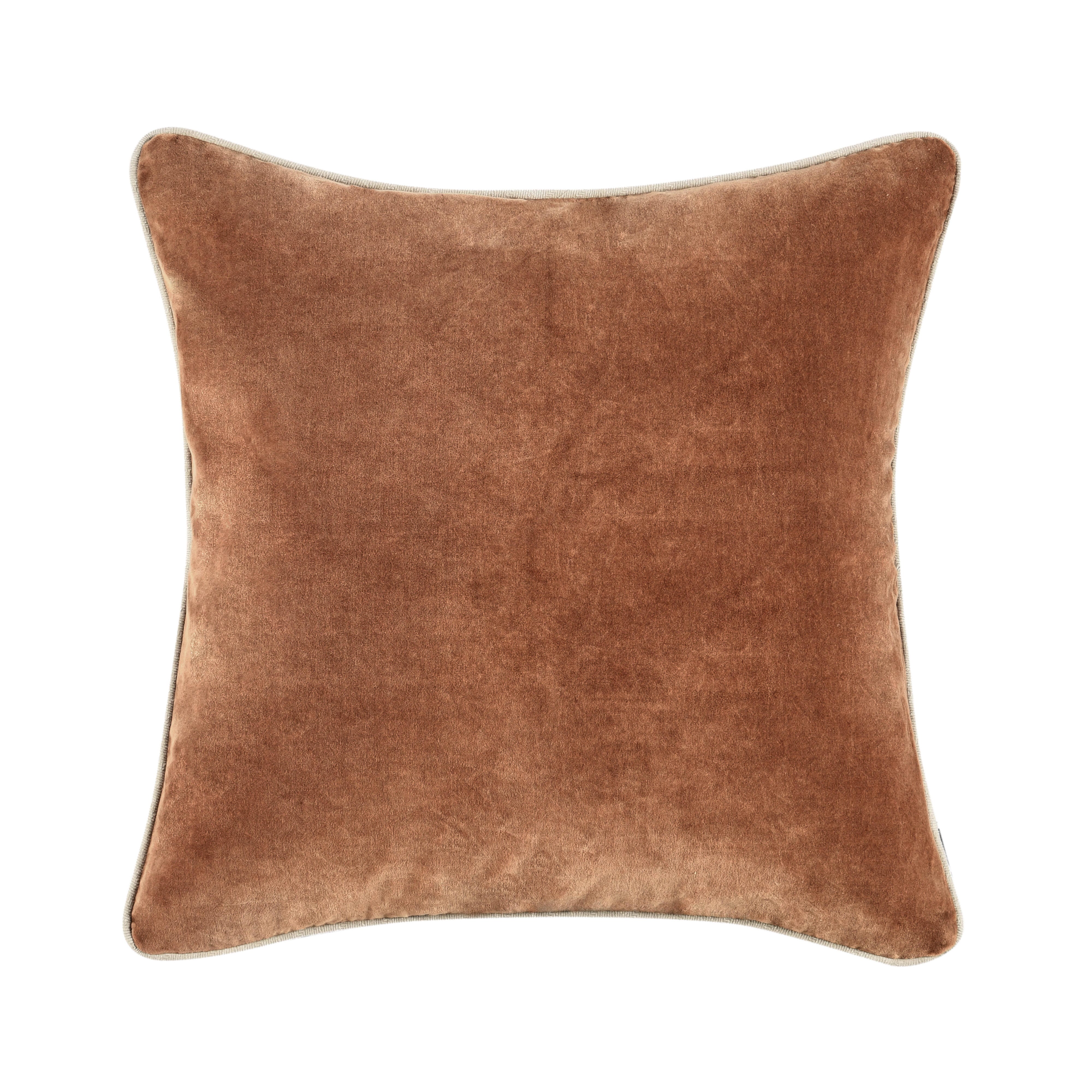 Ashley Luxe SLD Heirloom Velvet Hazel 22 x 22 Throw Pillow, Hazel, large