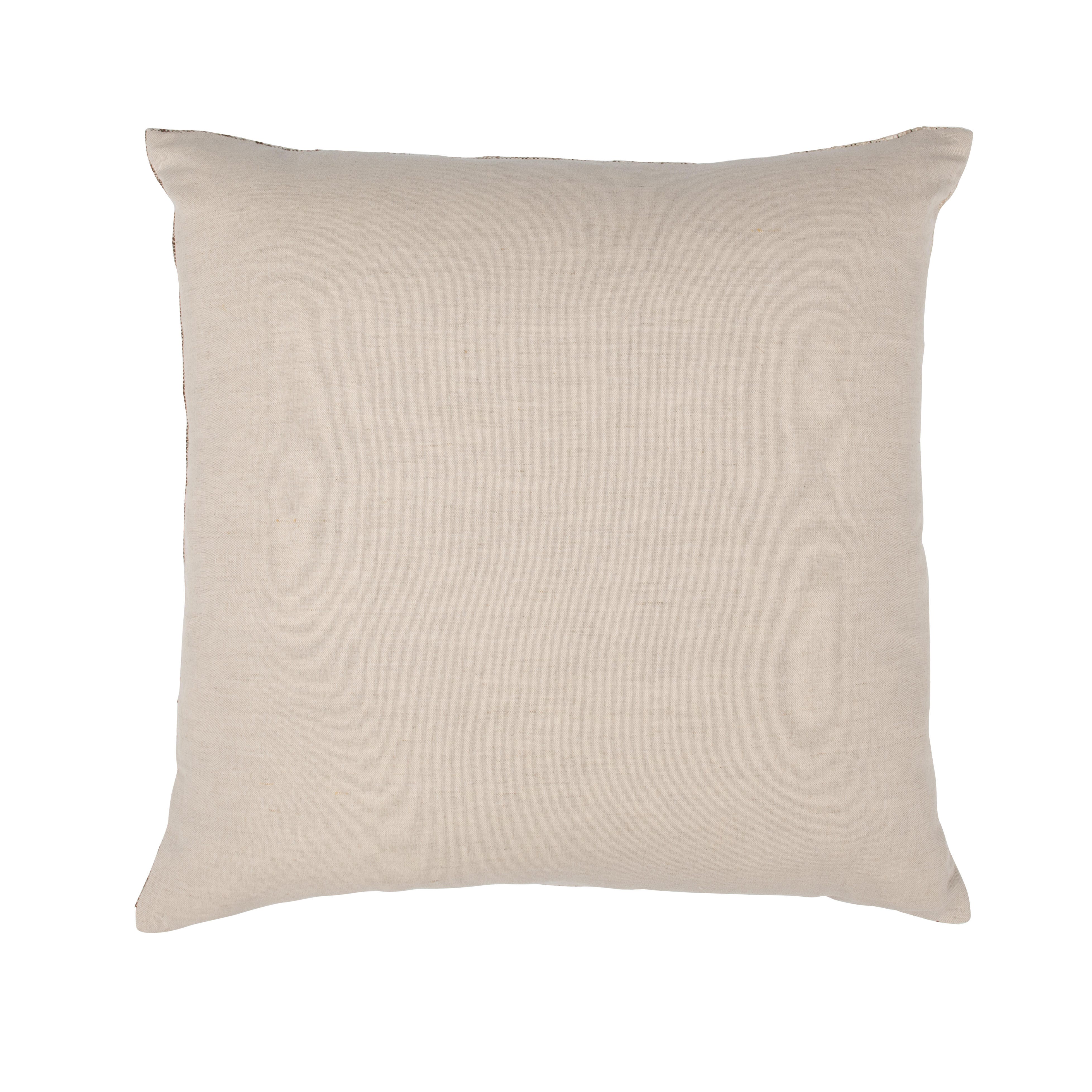 Ashley Luxe EQ Beryl Cocoa Brown 22 x 22 Throw Pillow, , large