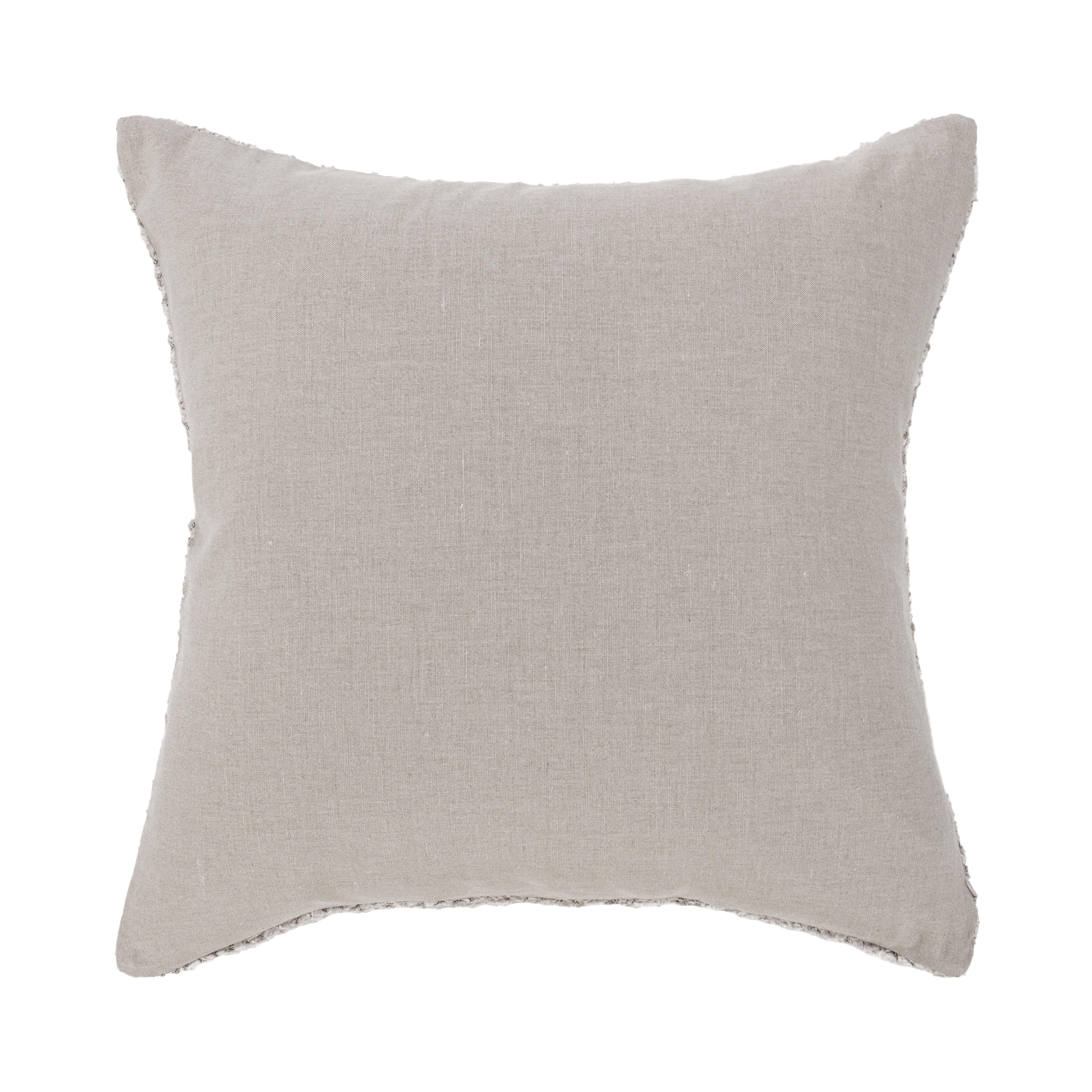 Ashley Luxe VC Maris Ivory/Natural 22 x 22 Throw Pillow, , large