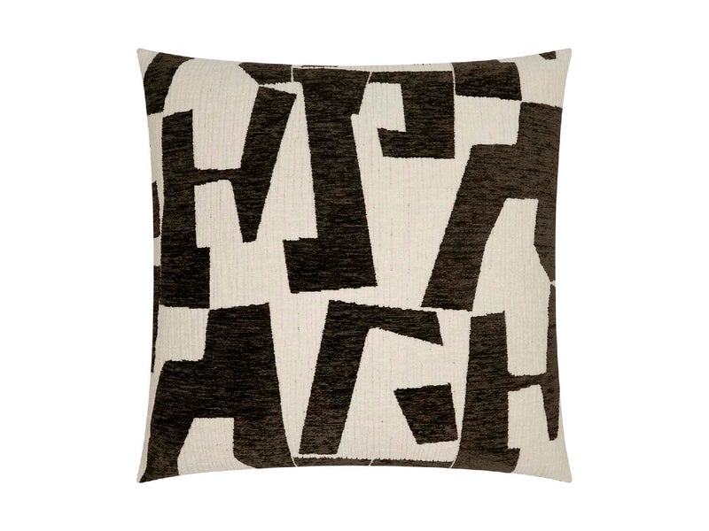 Ashley Luxe Abstract Cutwork Pattern Throw Pillow