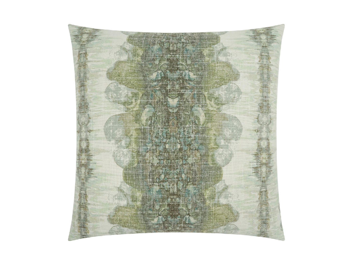 Ashley Luxe Lagos Moss 22 x 22 Throw Pillow, Moss, large