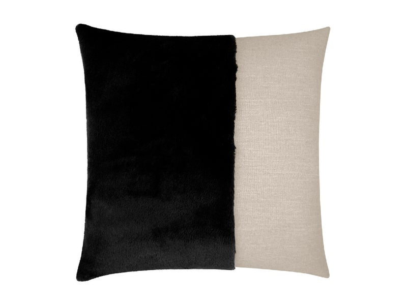Ashley Luxe Contrast Panel Throw Pillow
