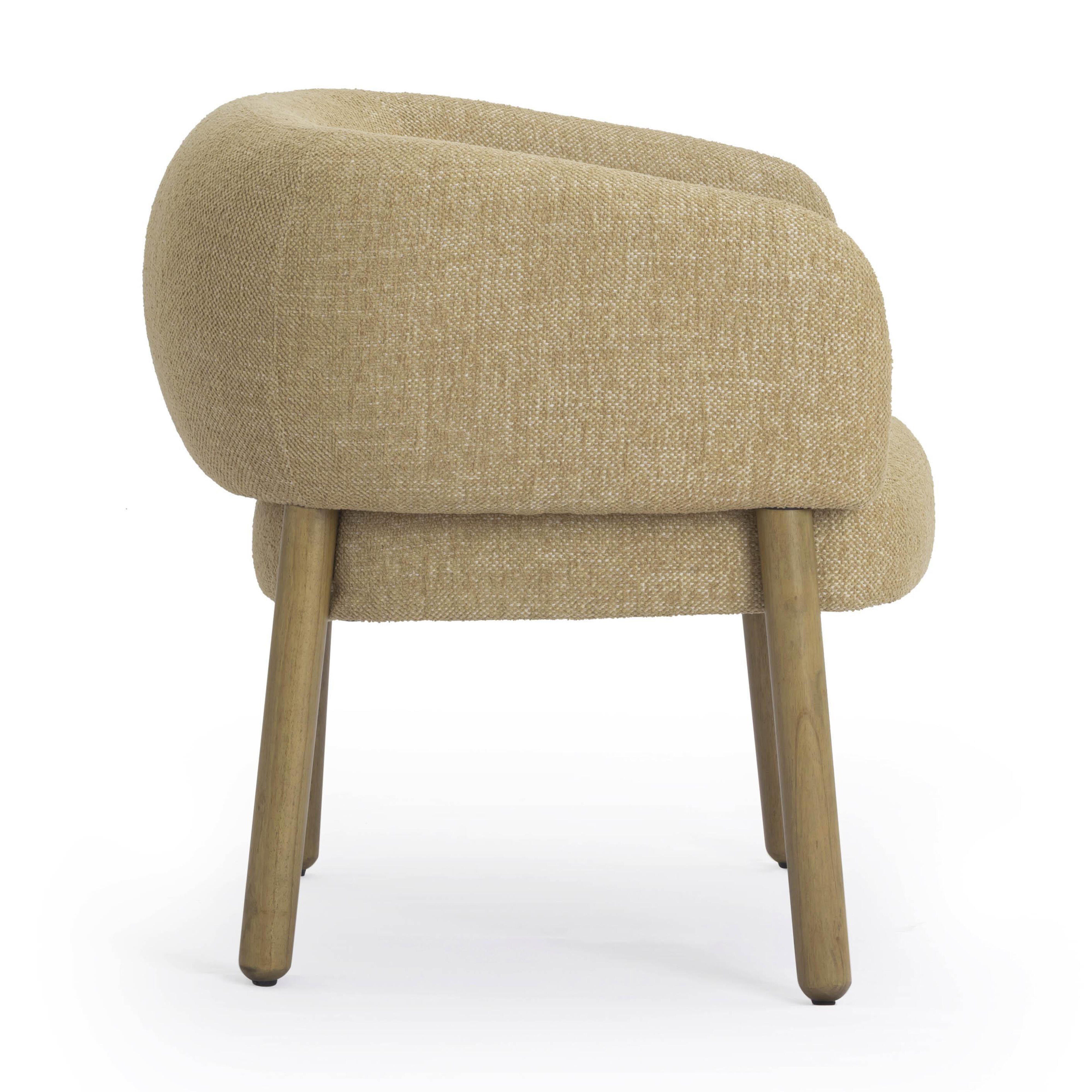 TOV Furniture Foxy Accent Chair, Honey, large