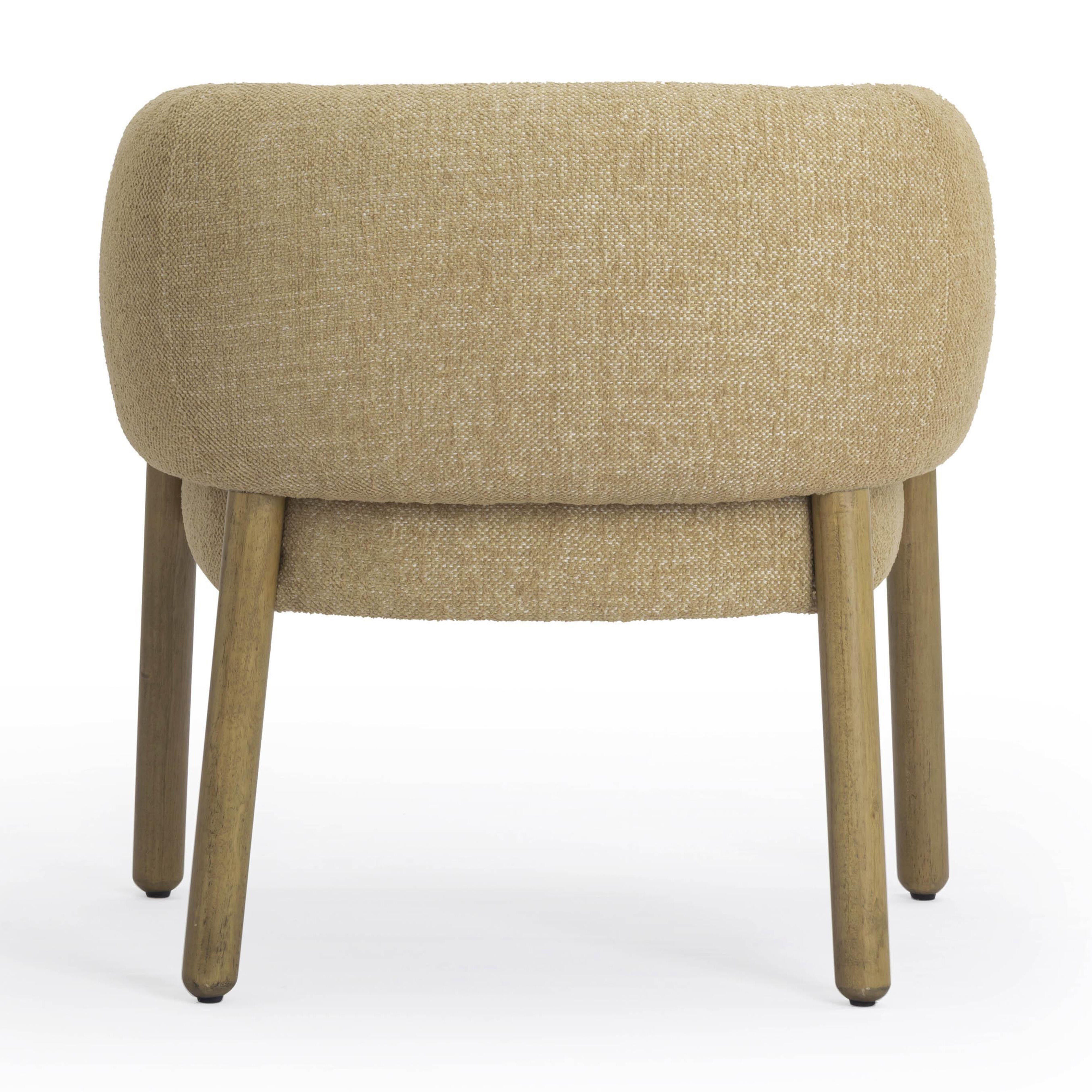 TOV Furniture Foxy Accent Chair, Honey, large
