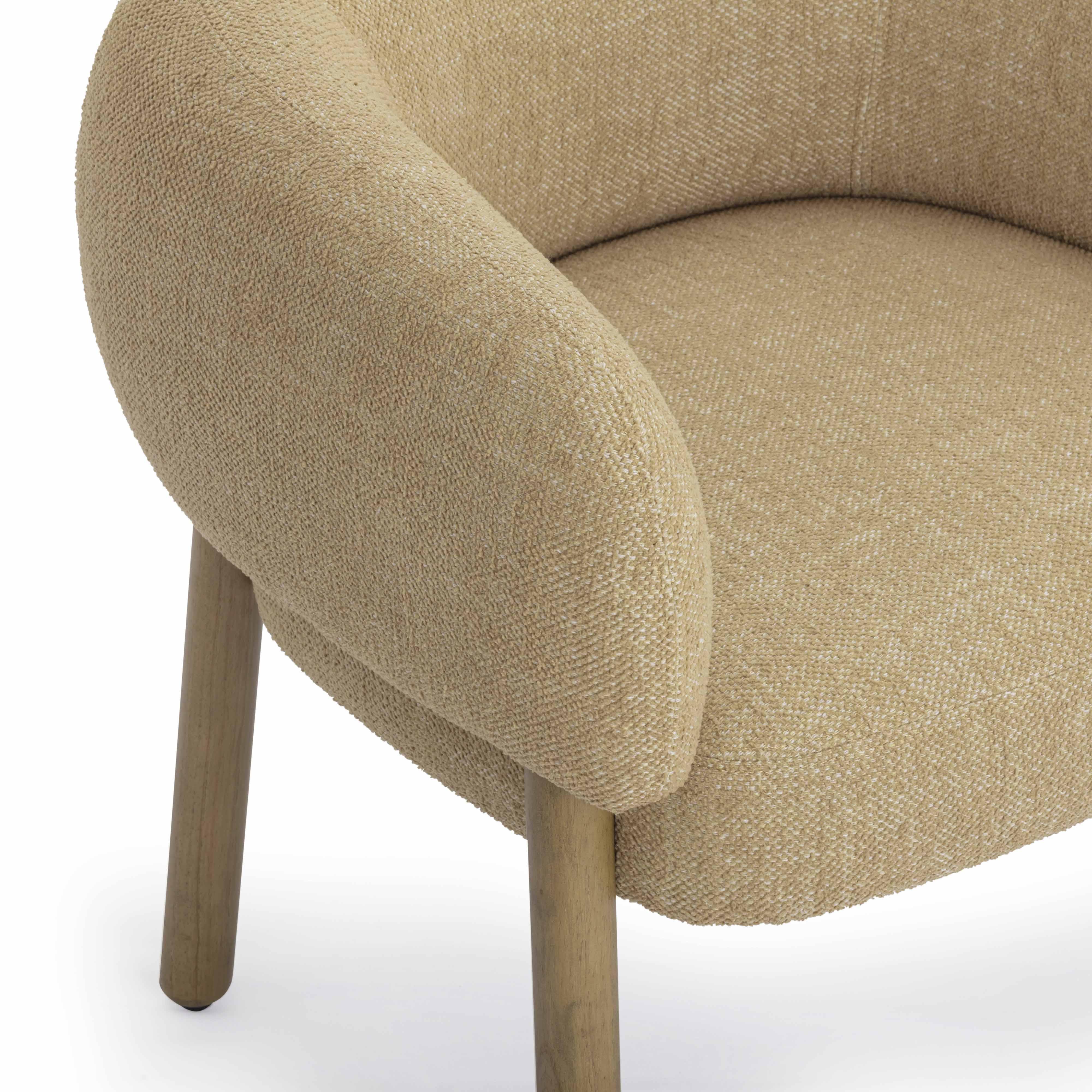 TOV Furniture Foxy Accent Chair, Honey, large