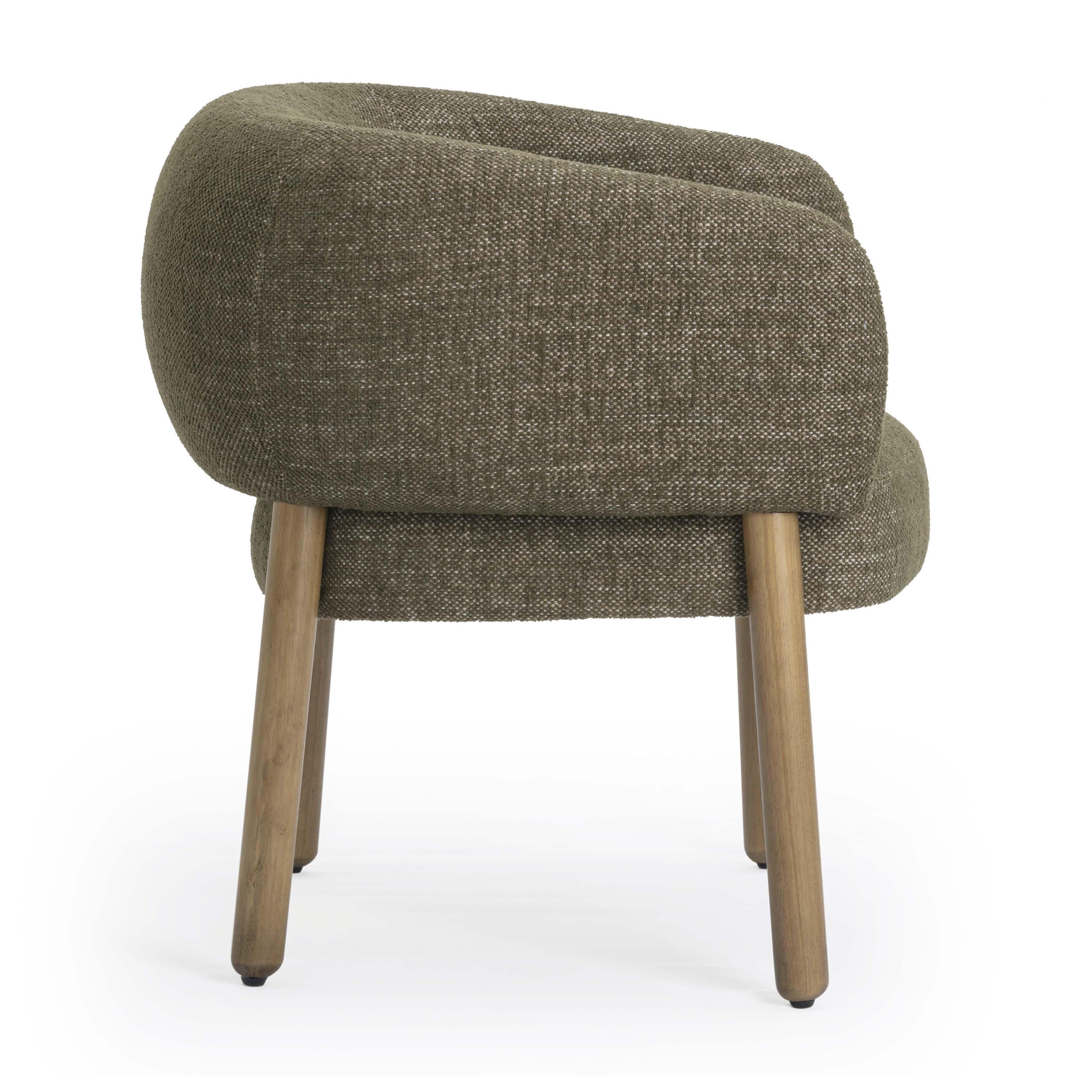 TOV Furniture Foxy Accent Chair, Olive Green, large