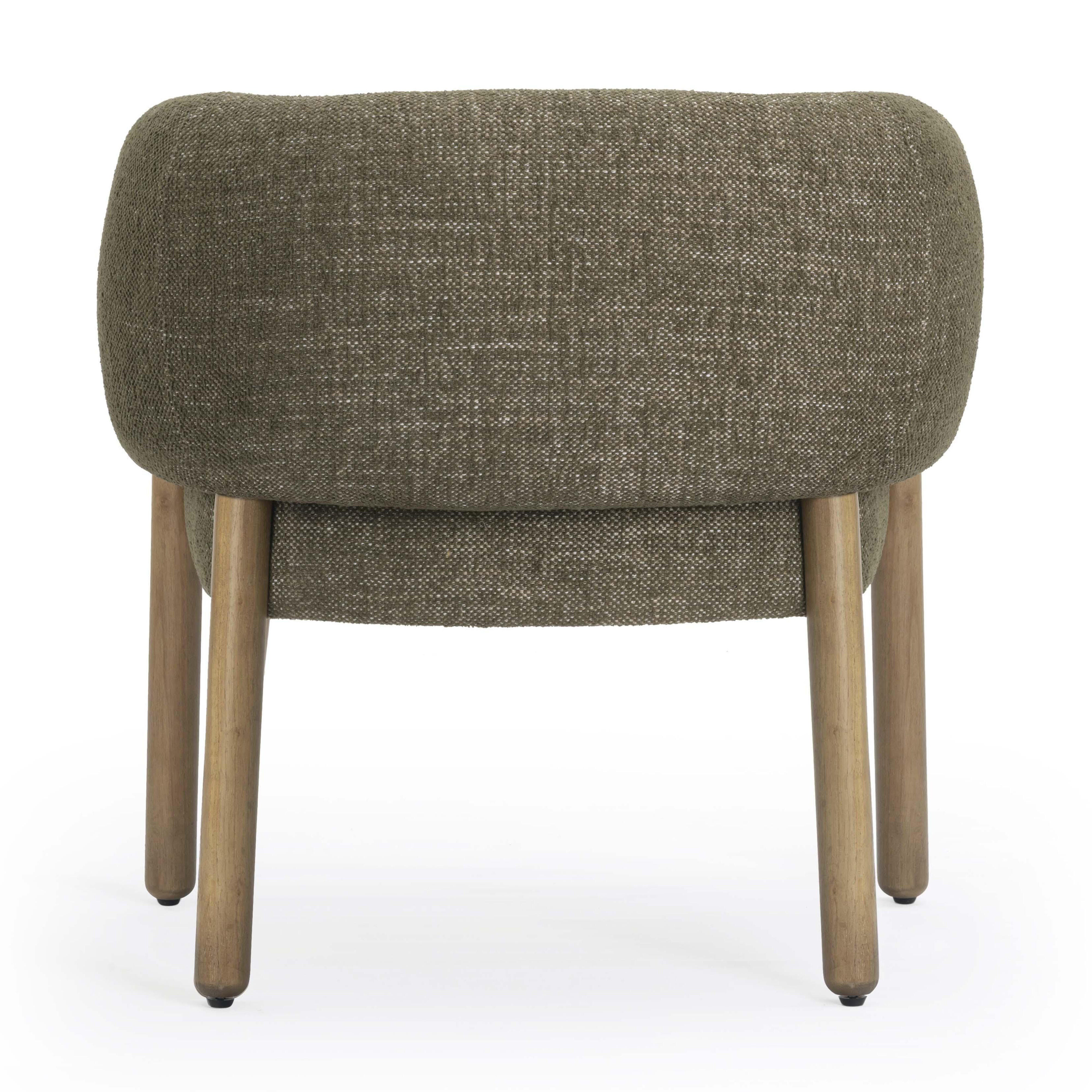 TOV Furniture Foxy Accent Chair, Olive Green, large