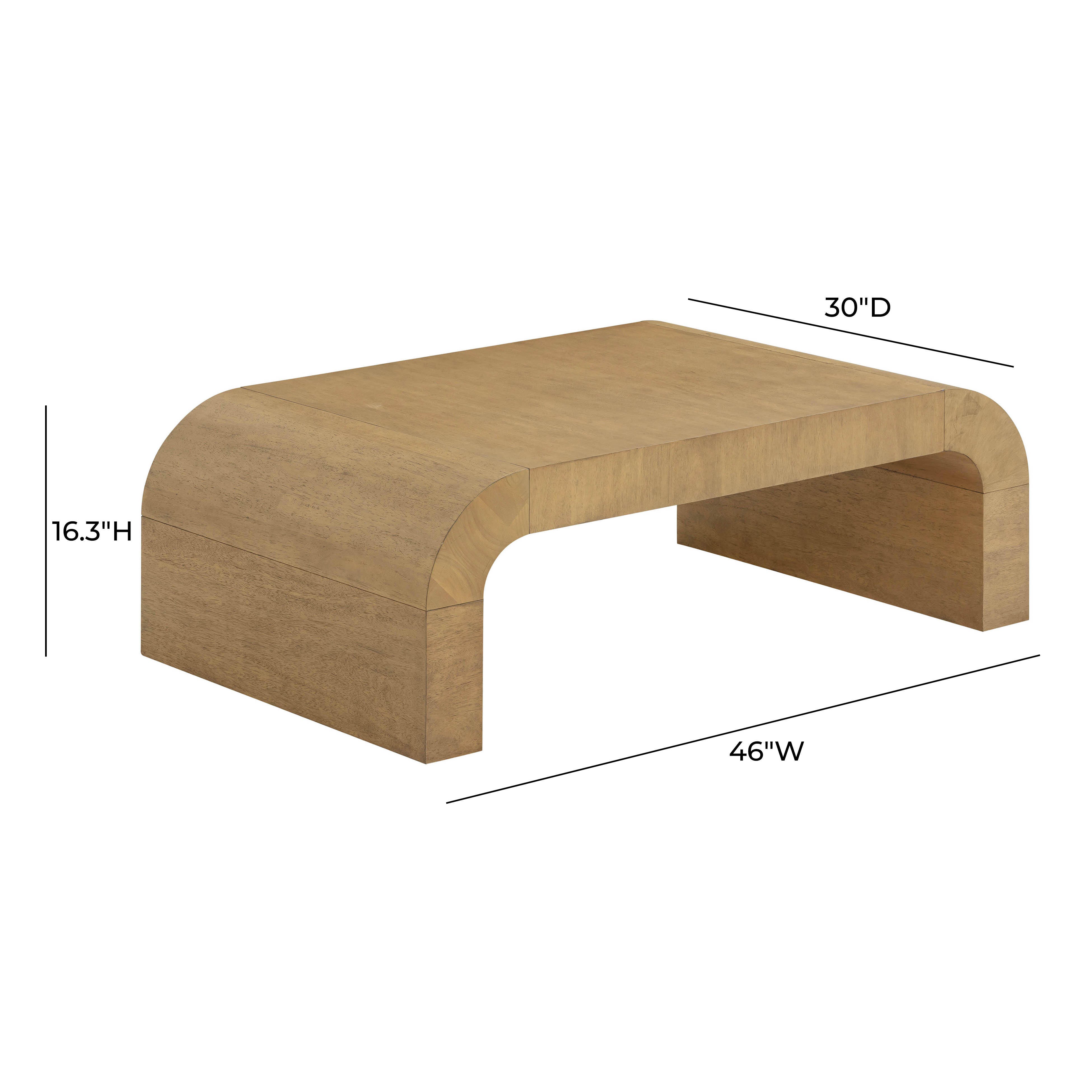 TOV Furniture Hump Coffee Table, , large