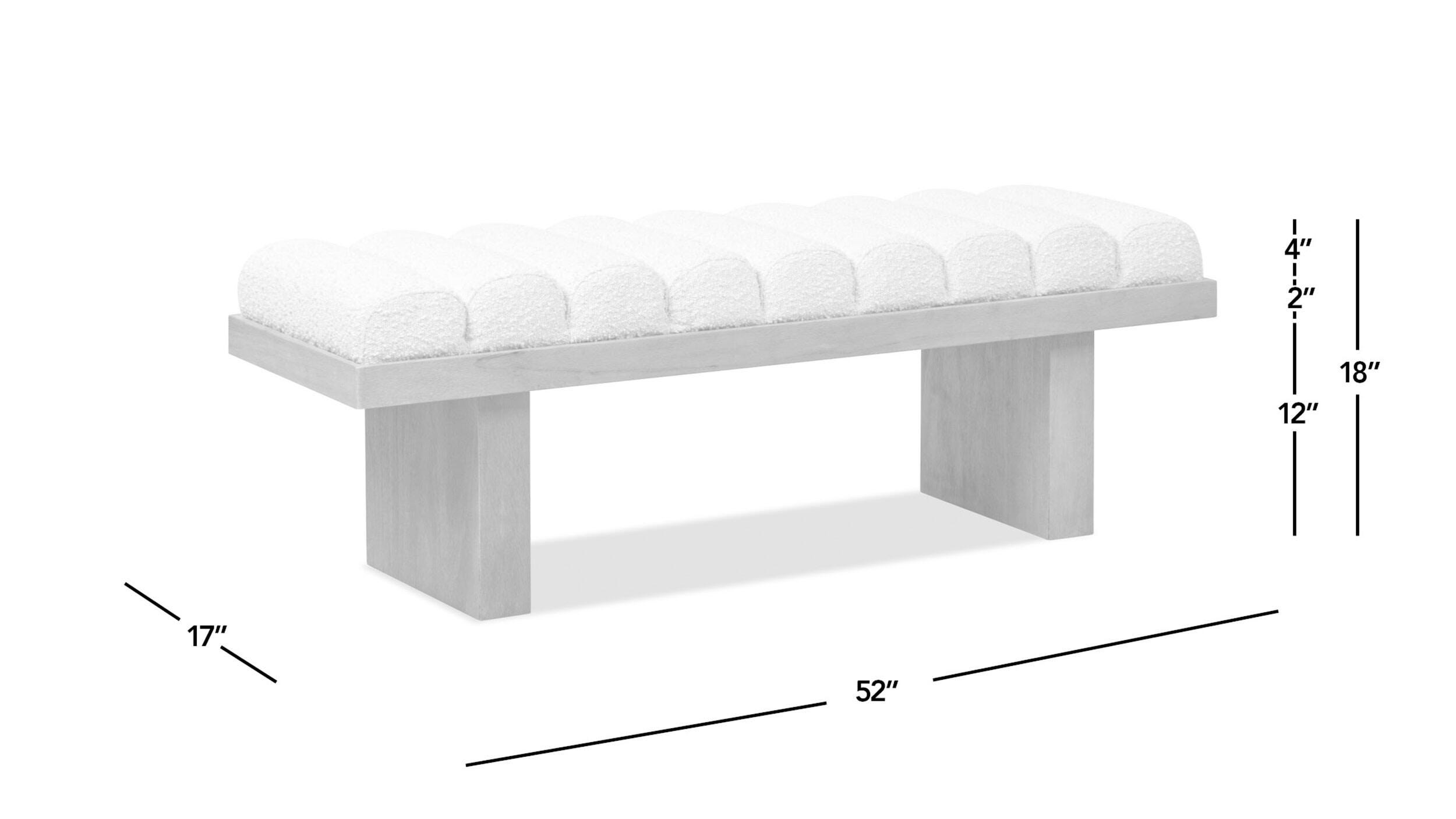 Jennifer Taylor Home Bella Accent Bench, , large