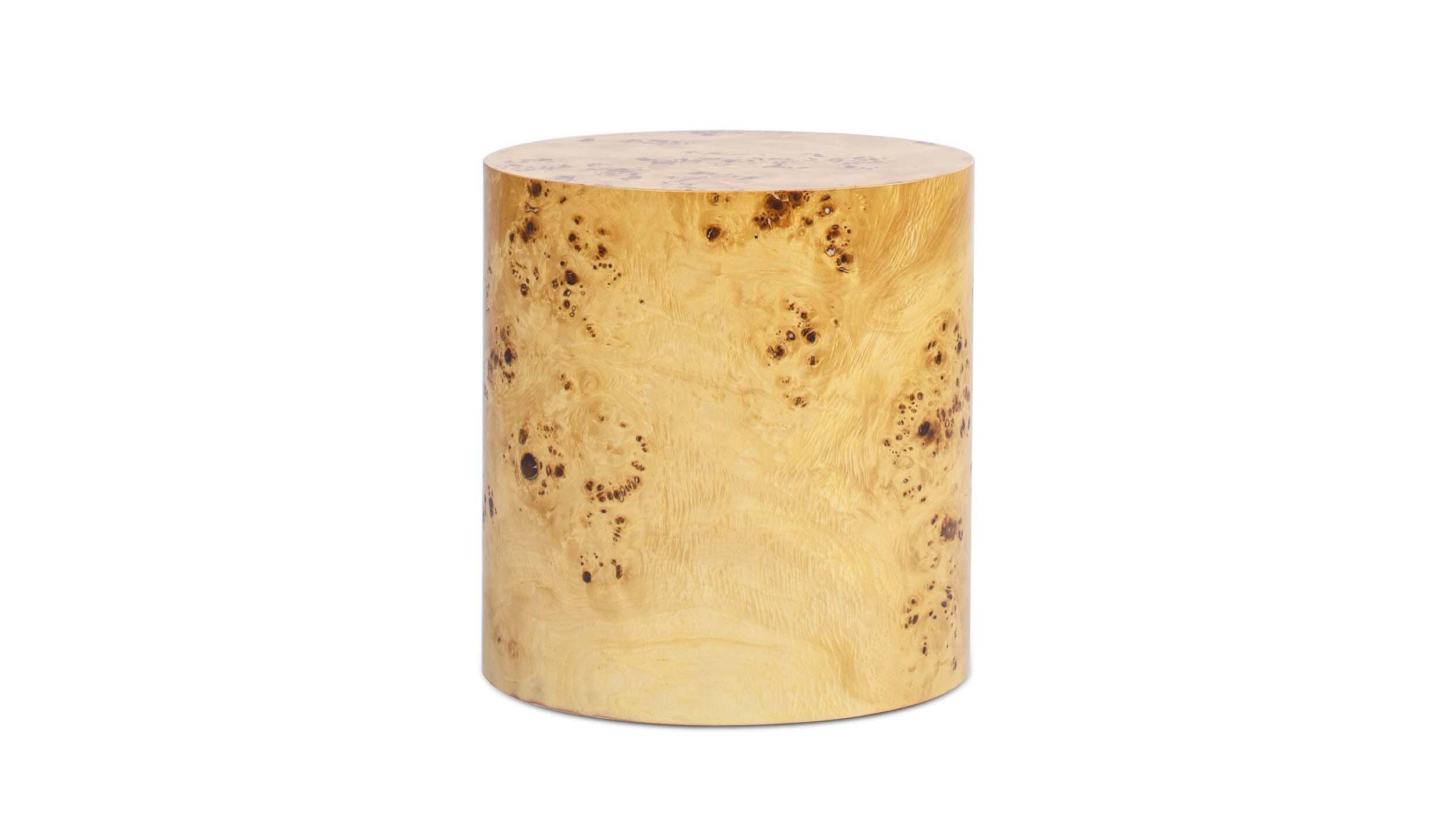 Jennifer Taylor Home Nebula Side Table, Warm Natural Brown, large