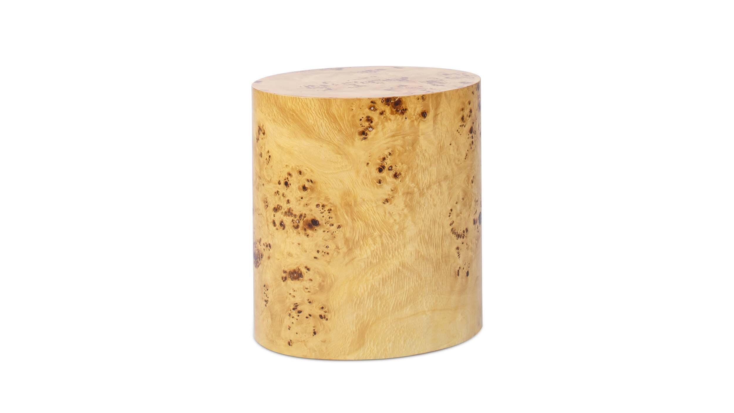 Jennifer Taylor Home Nebula Side Table, Warm Natural Brown, large