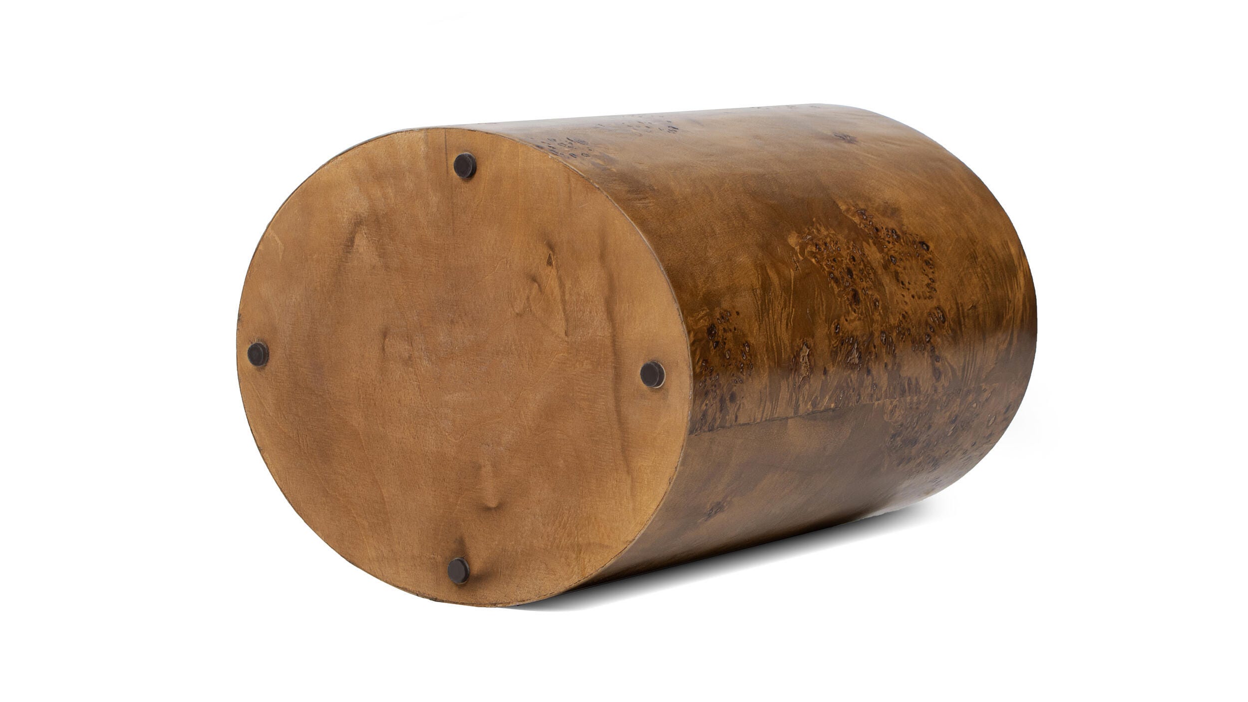 Jennifer Taylor Home Nebula Side Table, Medium Brown Walnut, large
