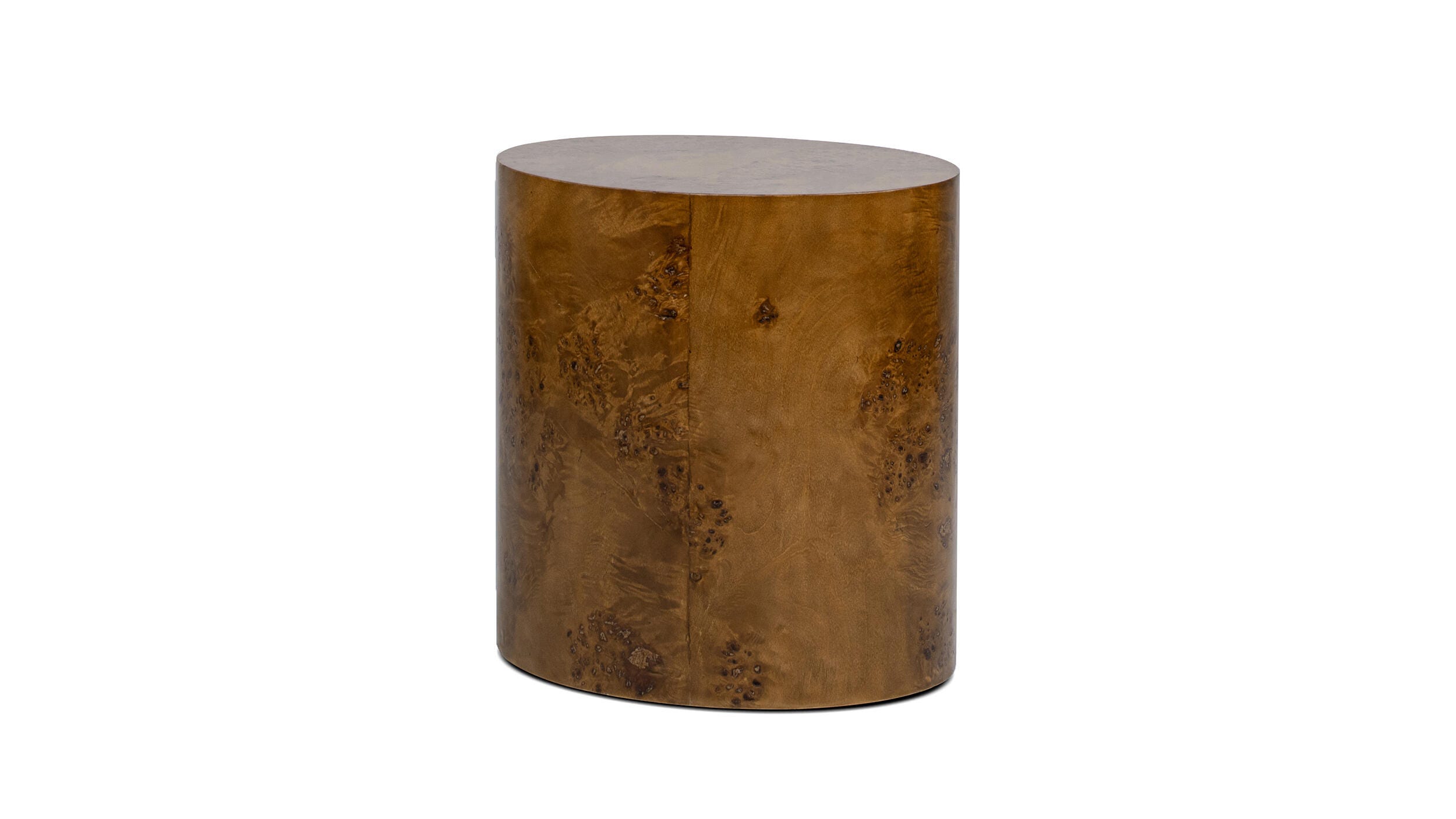 Jennifer Taylor Home Nebula Side Table, Medium Brown Walnut, large