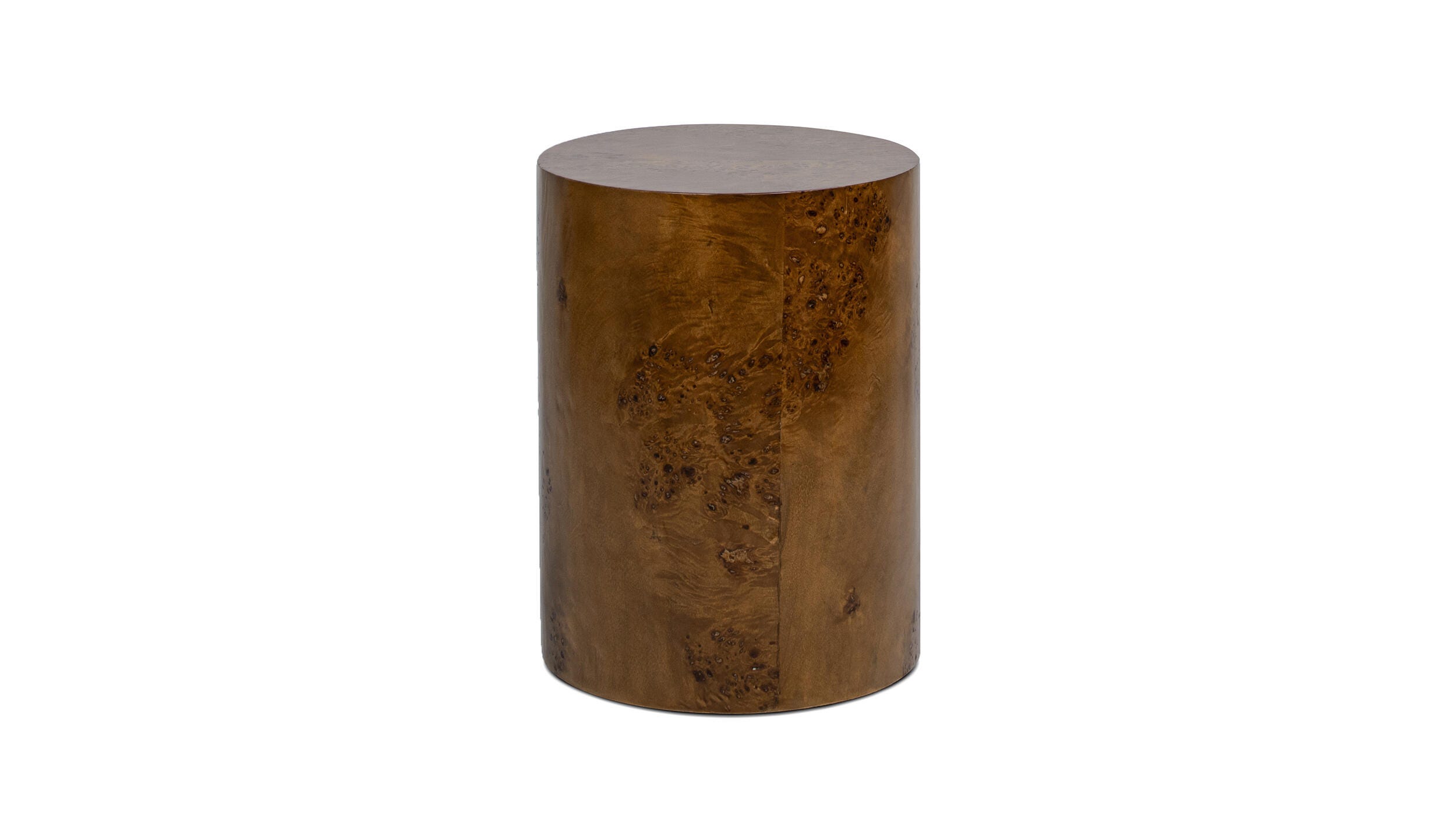 Jennifer Taylor Home Nebula Side Table, Medium Brown Walnut, large