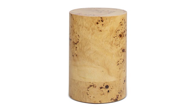 Jennifer Taylor Home Nebula Accent Side Table, Warm Natural Brown