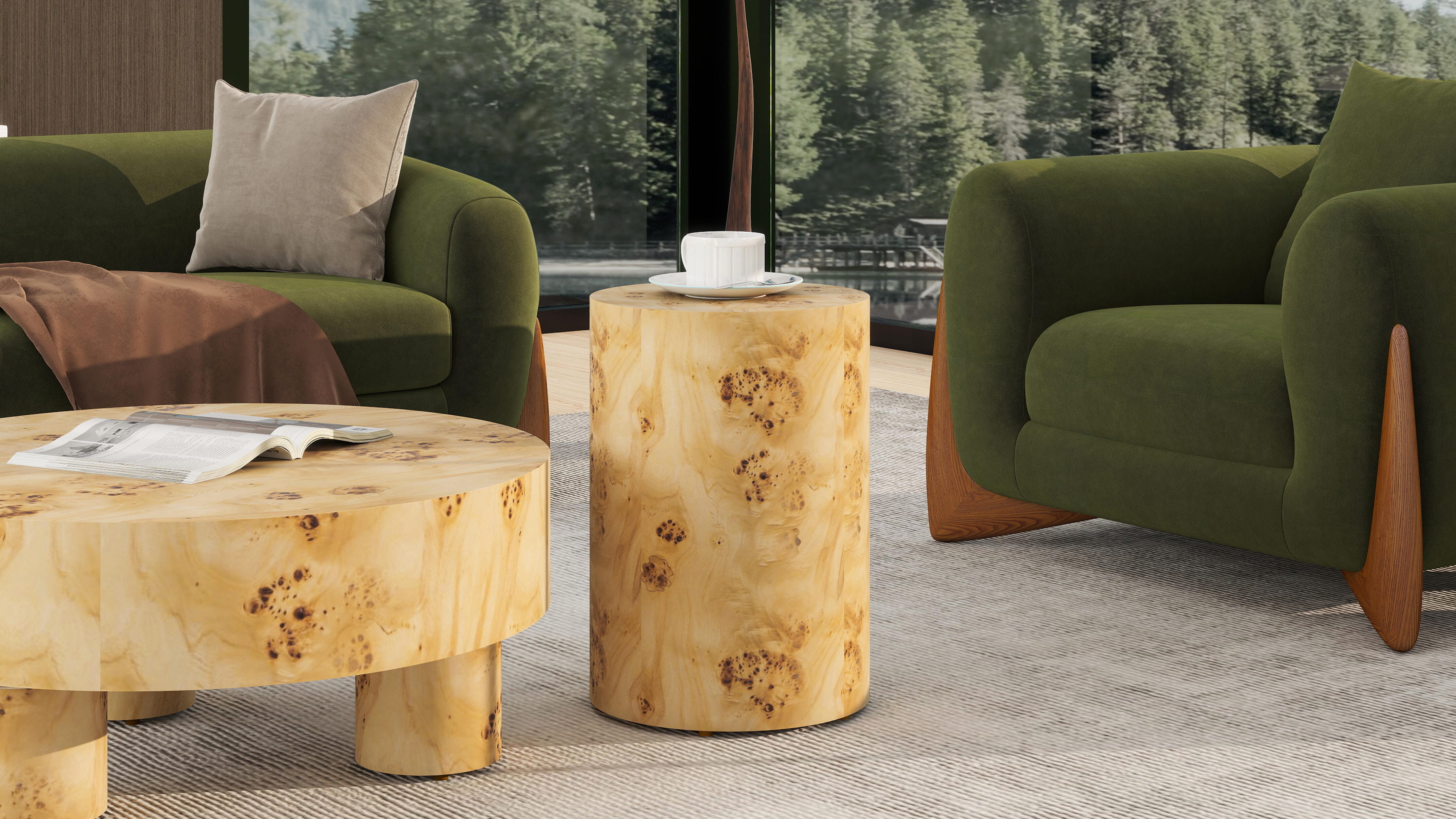 Jennifer Taylor Home Nebula Accent Side Table, , large