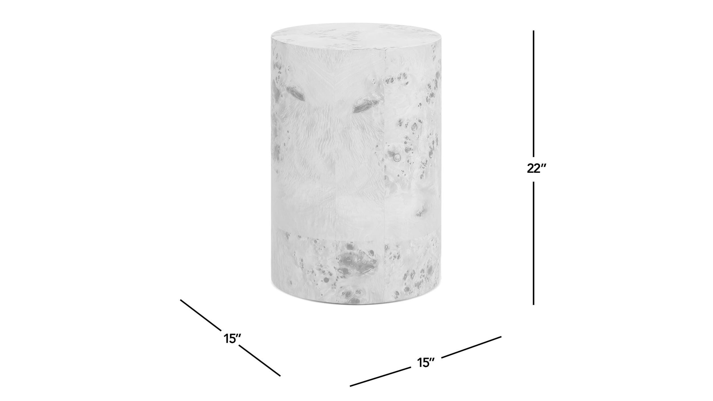 Jennifer Taylor Home Nebula Accent Pillar Side Table, , large