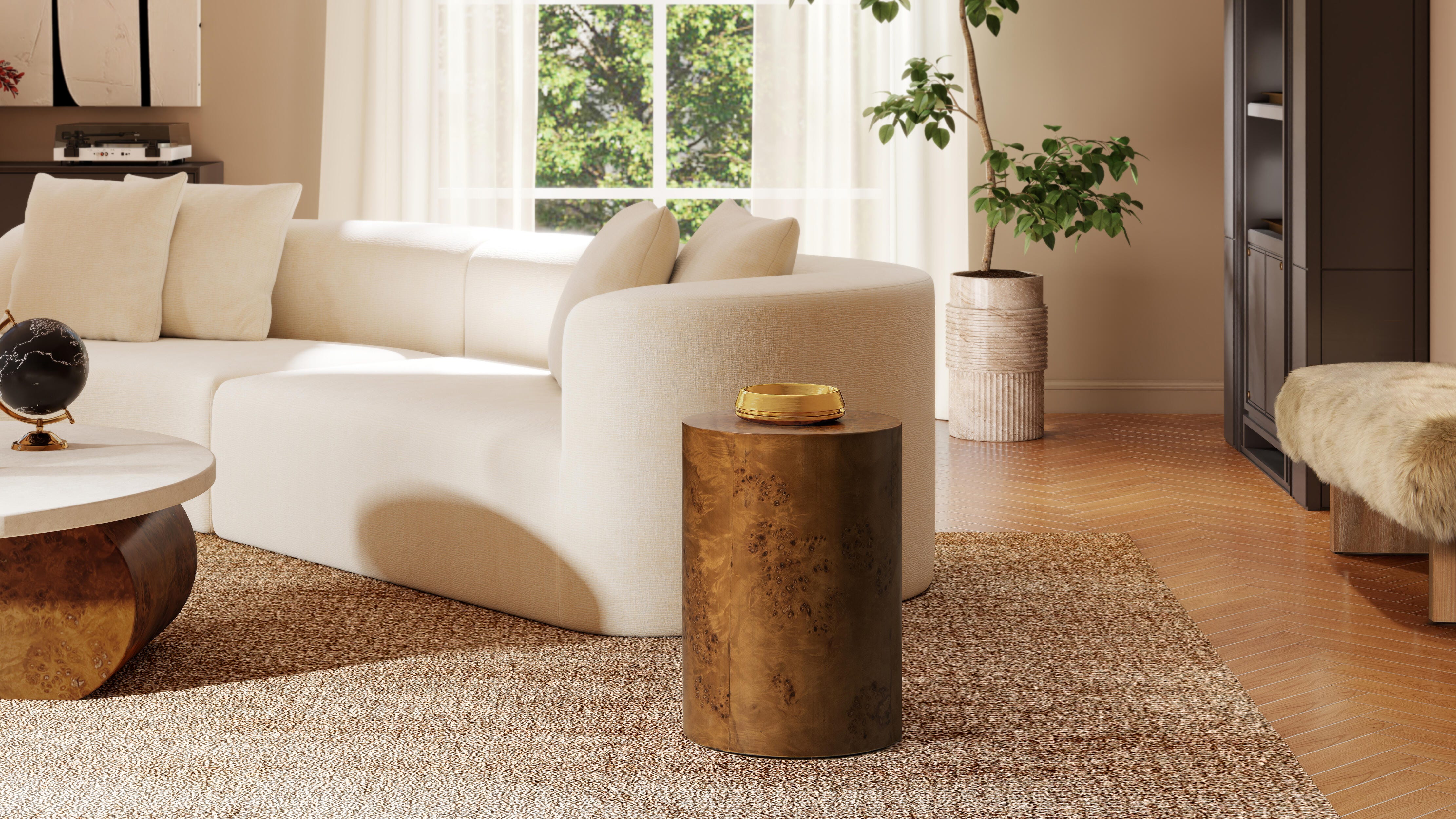 Jennifer Taylor Home Nebula Accent Pillar Side Table, , large