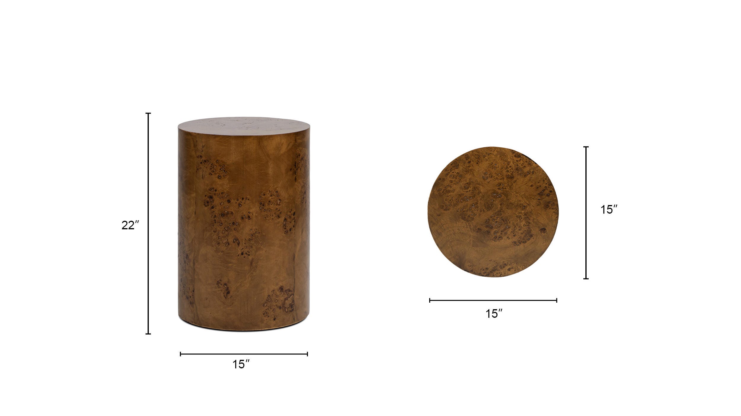 Jennifer Taylor Home Nebula Accent Pillar Side Table, , large