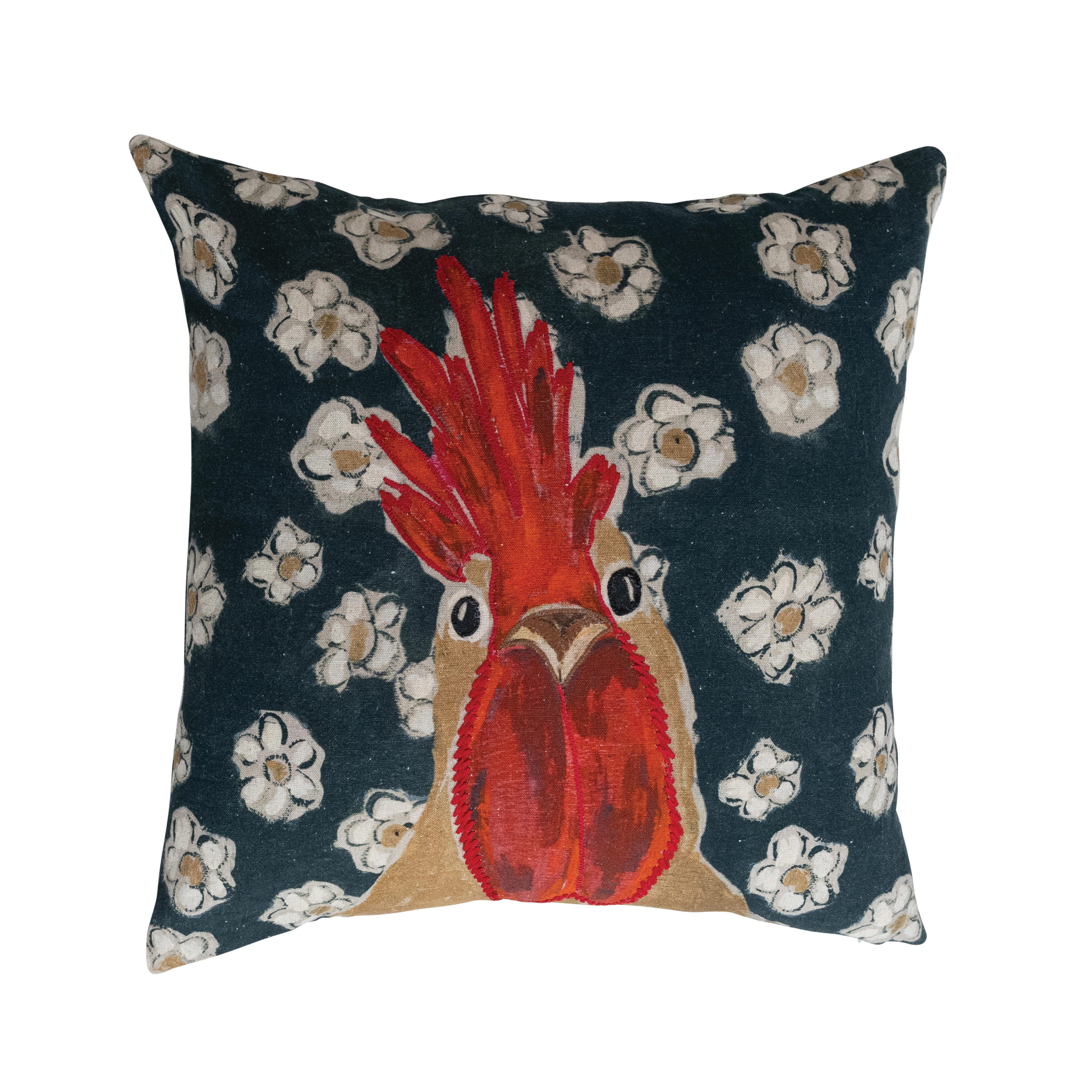 Storied Home Rooster Decorative Throw Pillow, , large