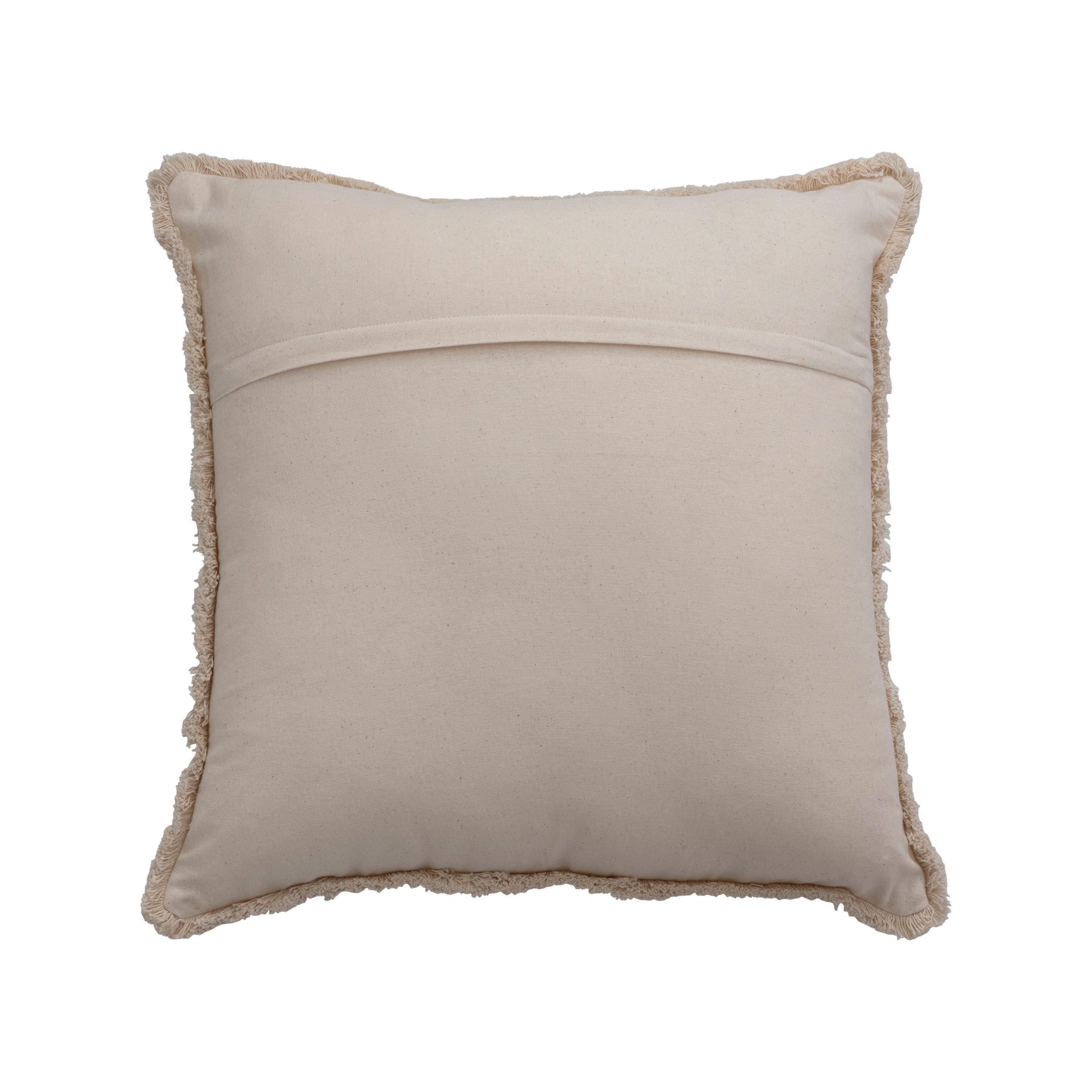 Storied Home Fringed Rooster Decorative Throw Pillow, , large
