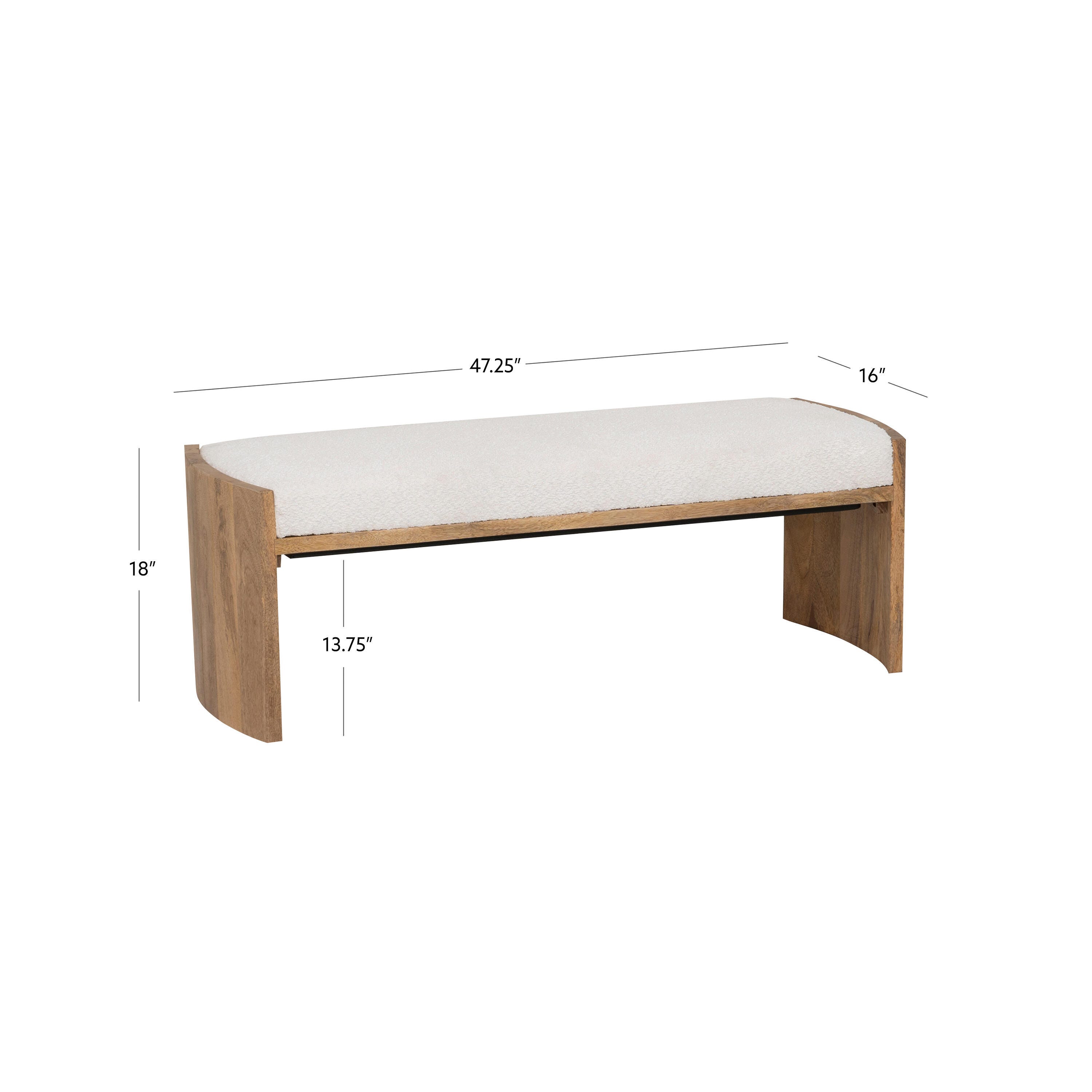 Linon Bench, , large