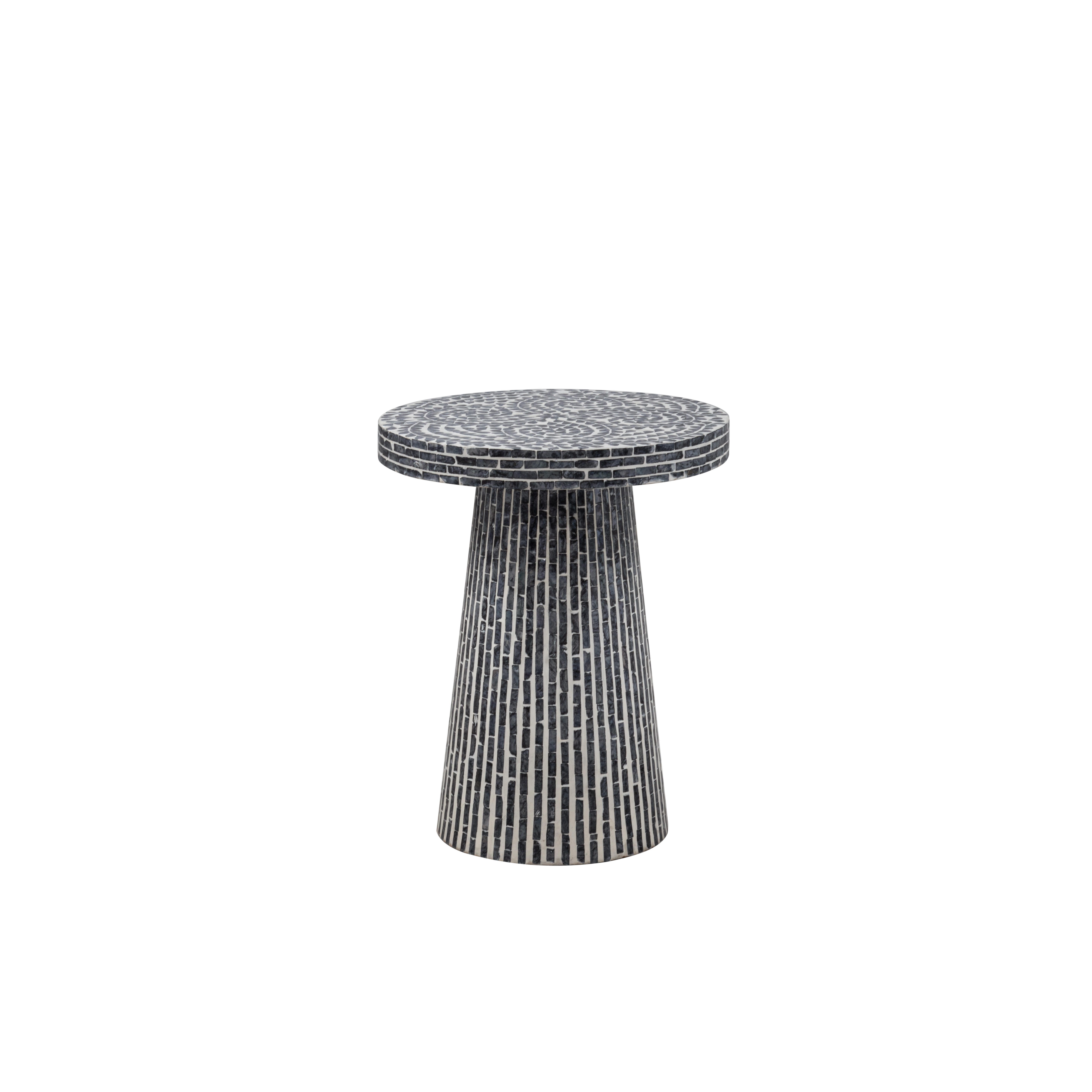Linon Round Side Table, , large