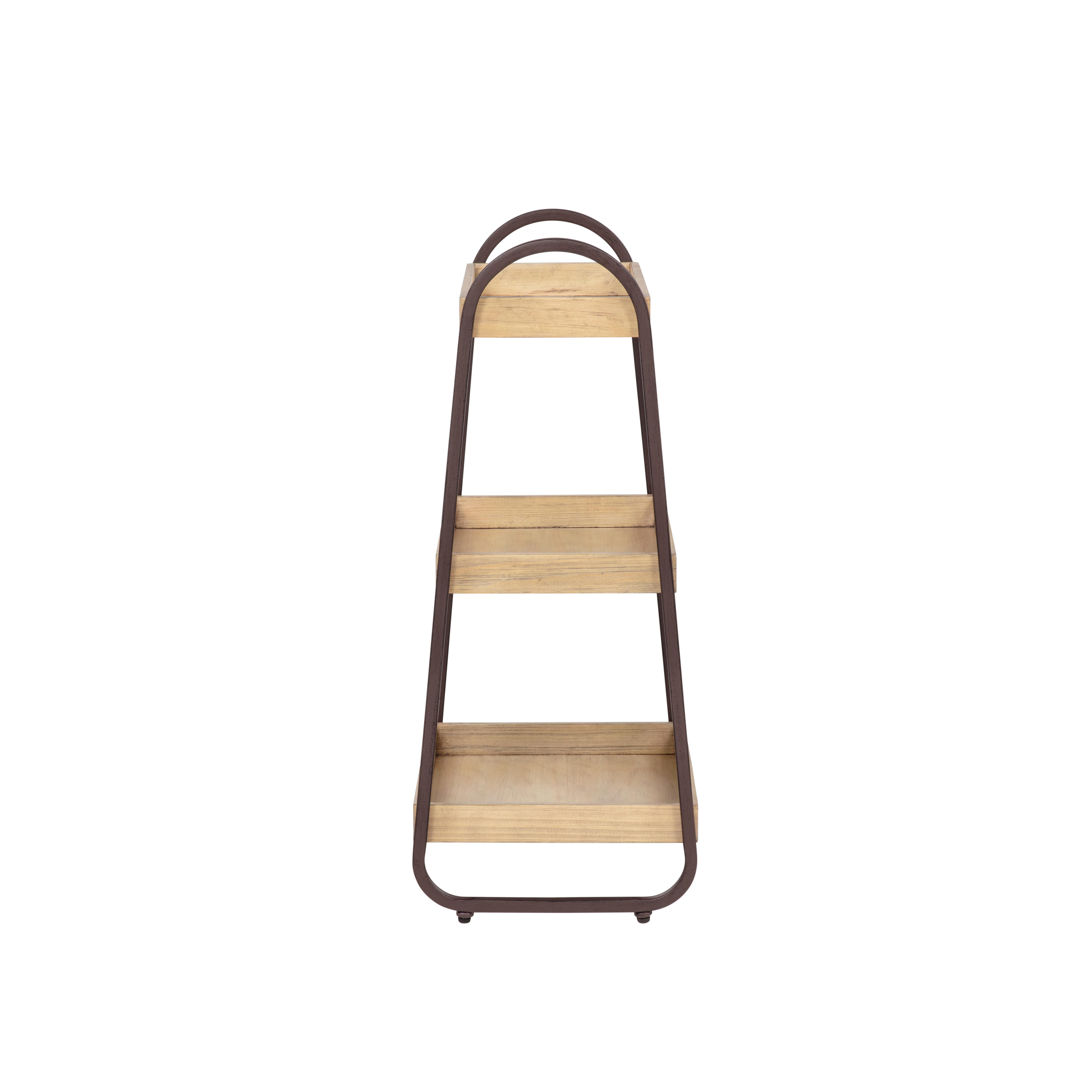Linon Cleera 3 Shelf Bath Stand, , large