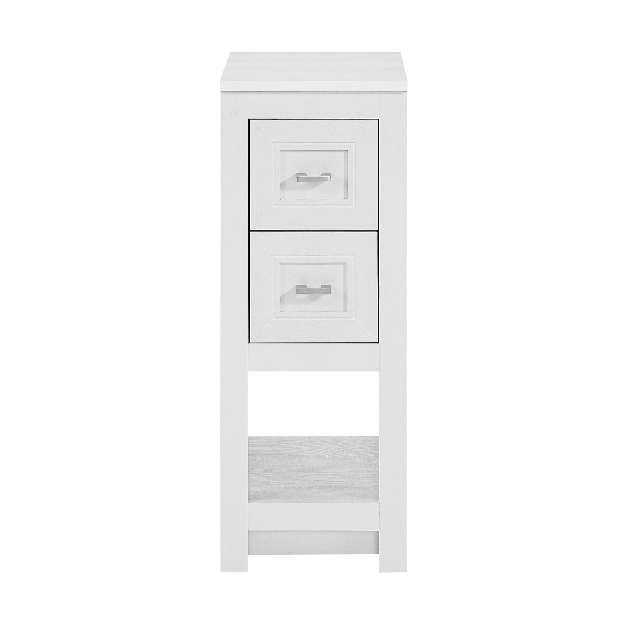 Linon Cami Cabinet, White, large