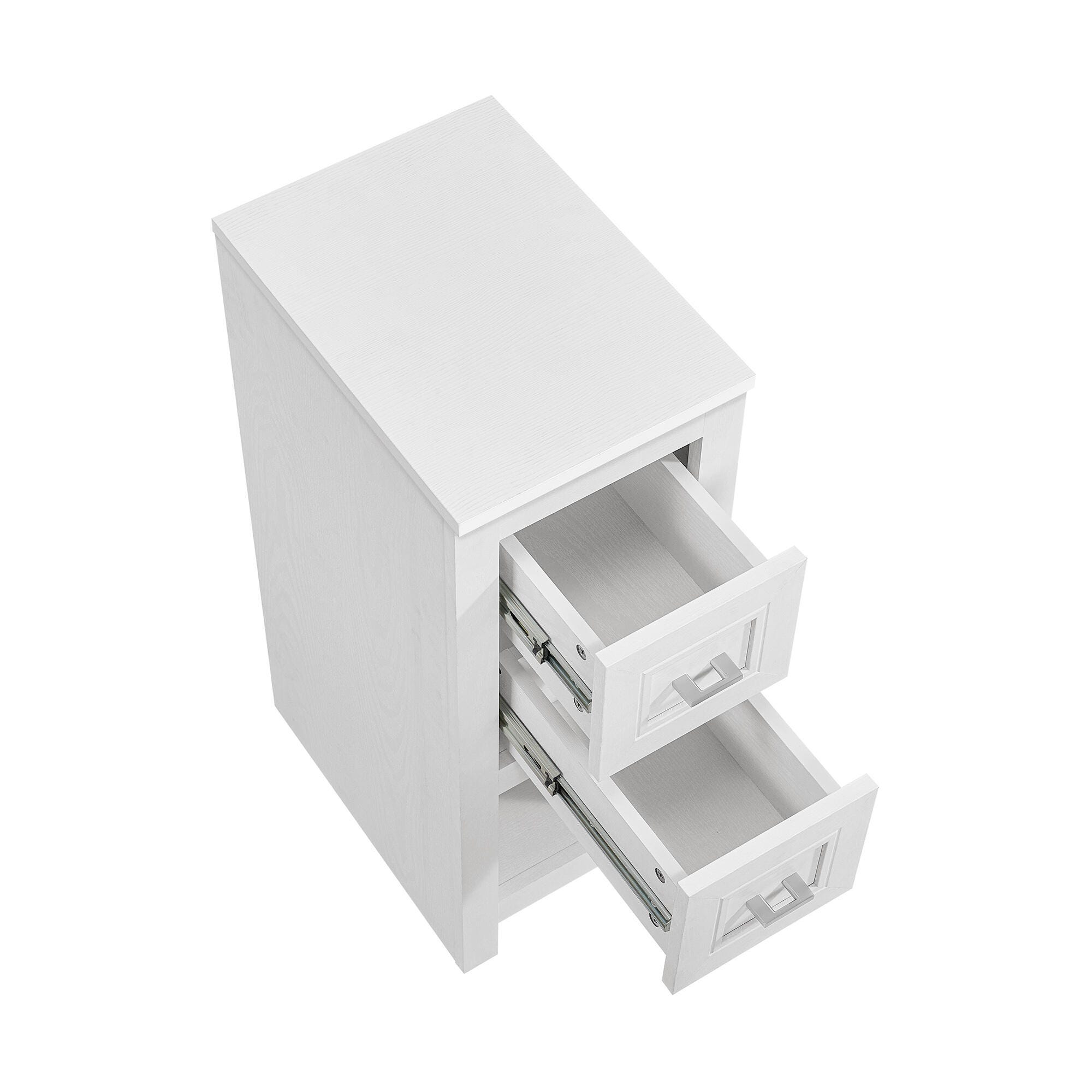 Linon Cami Cabinet, White, large