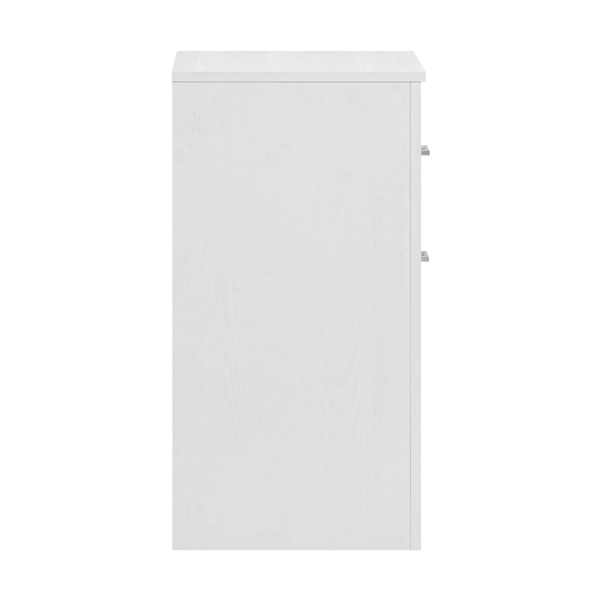 Linon Cami Cabinet, White, large