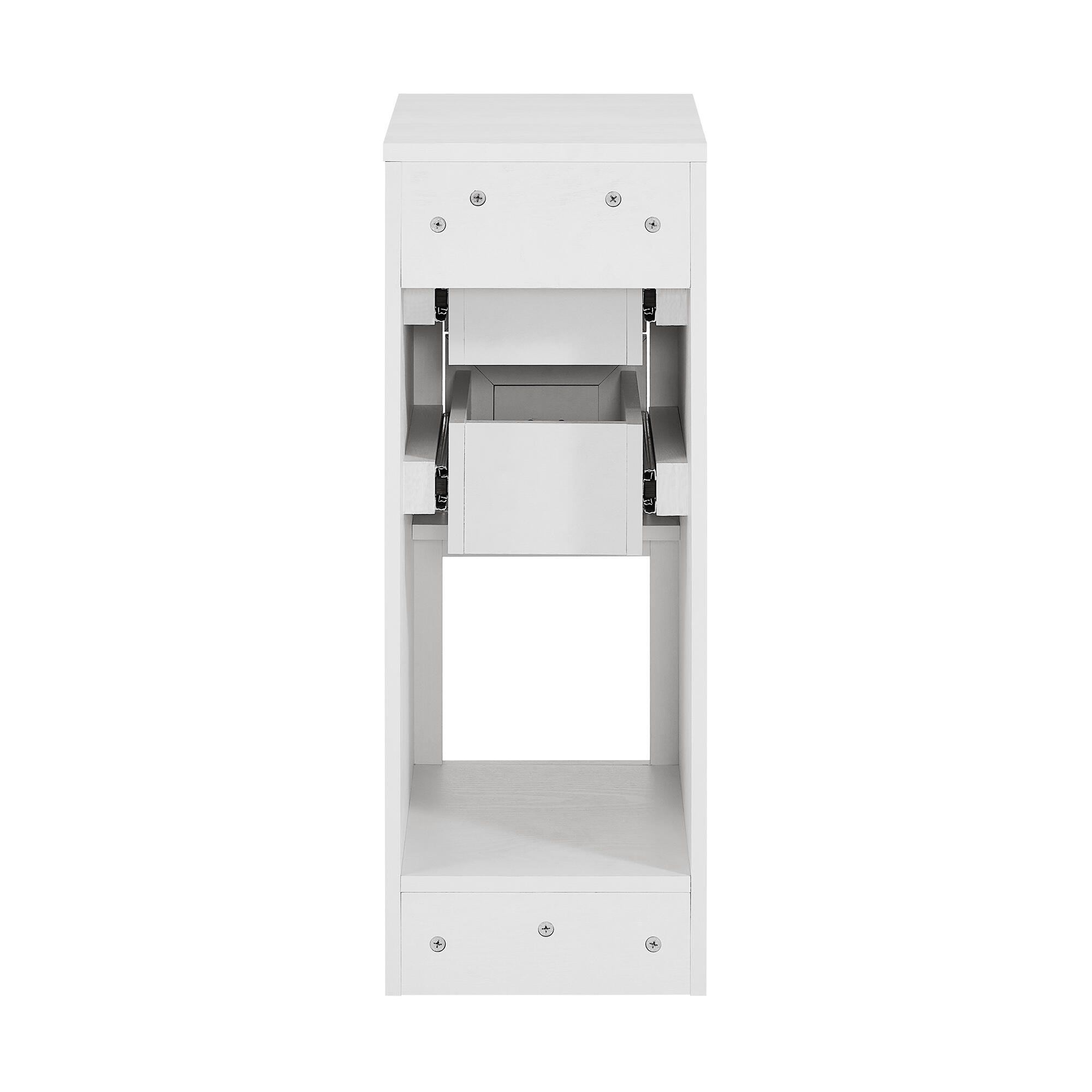 Linon Cami Cabinet, White, large
