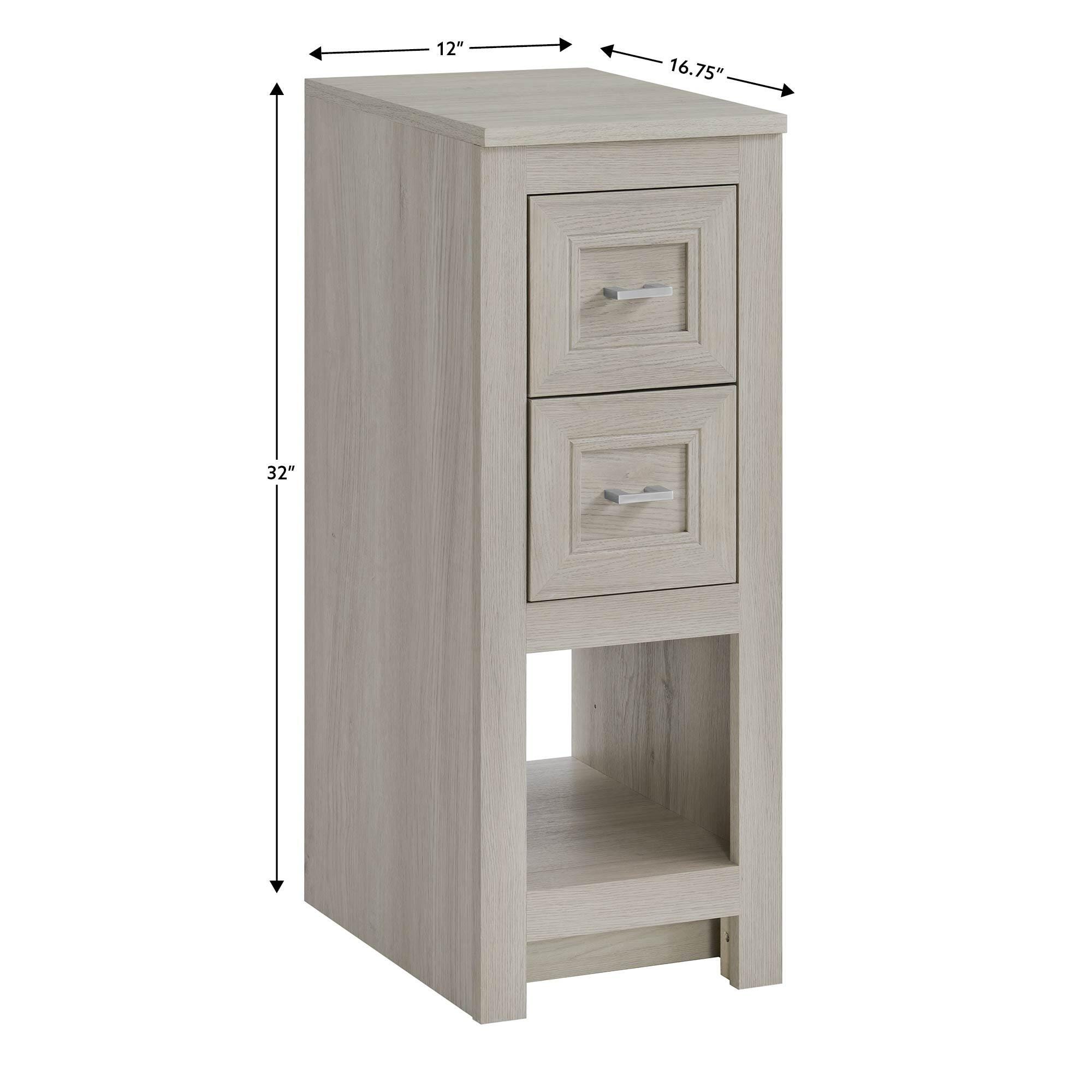 Linon Cami Cabinet, Sandstone, large