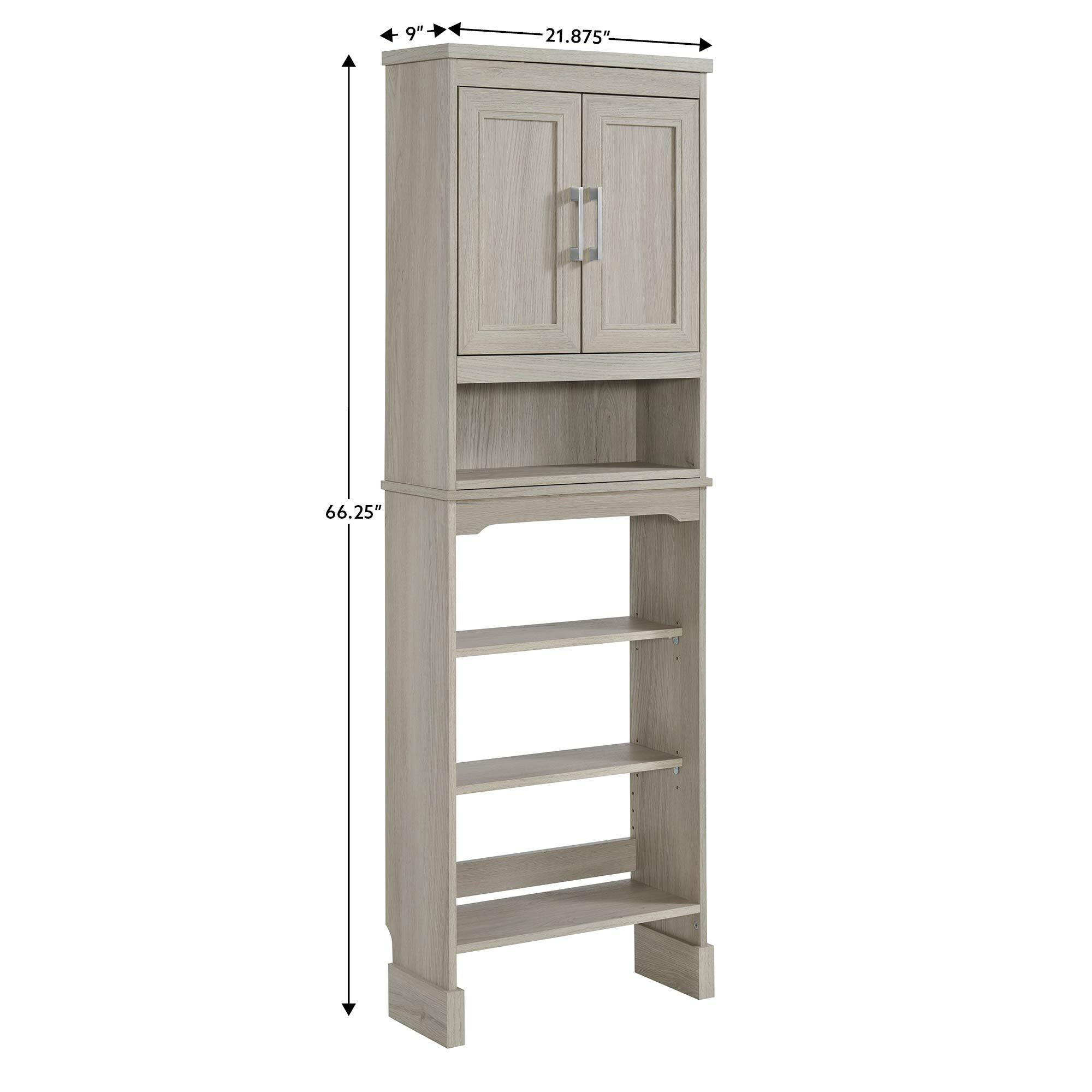 Linon Cami Tall Cabinet, Sandstone, large