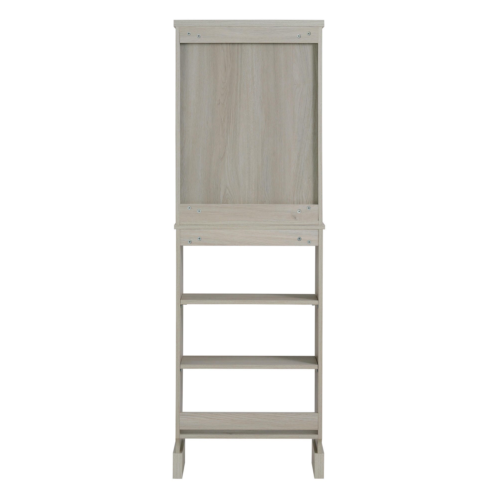 Linon Cami Tall Cabinet, Sandstone, large