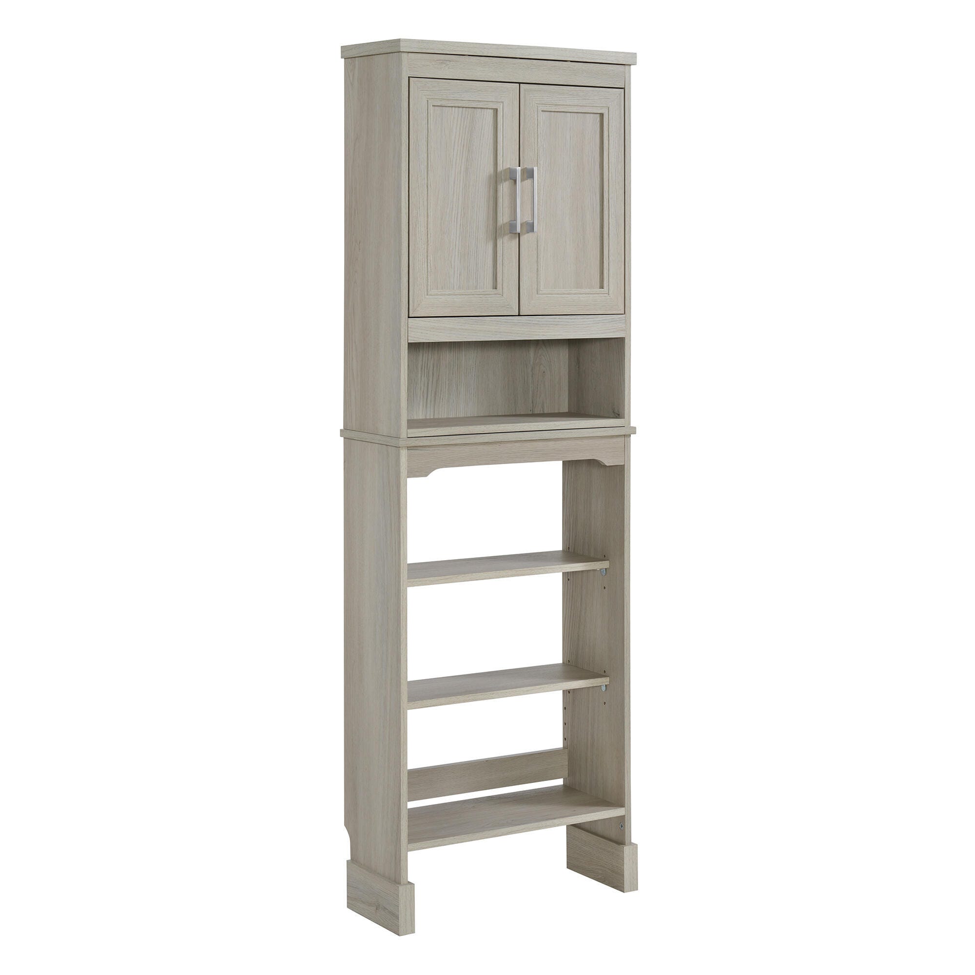 Linon Cami Tall Cabinet, Sandstone, large