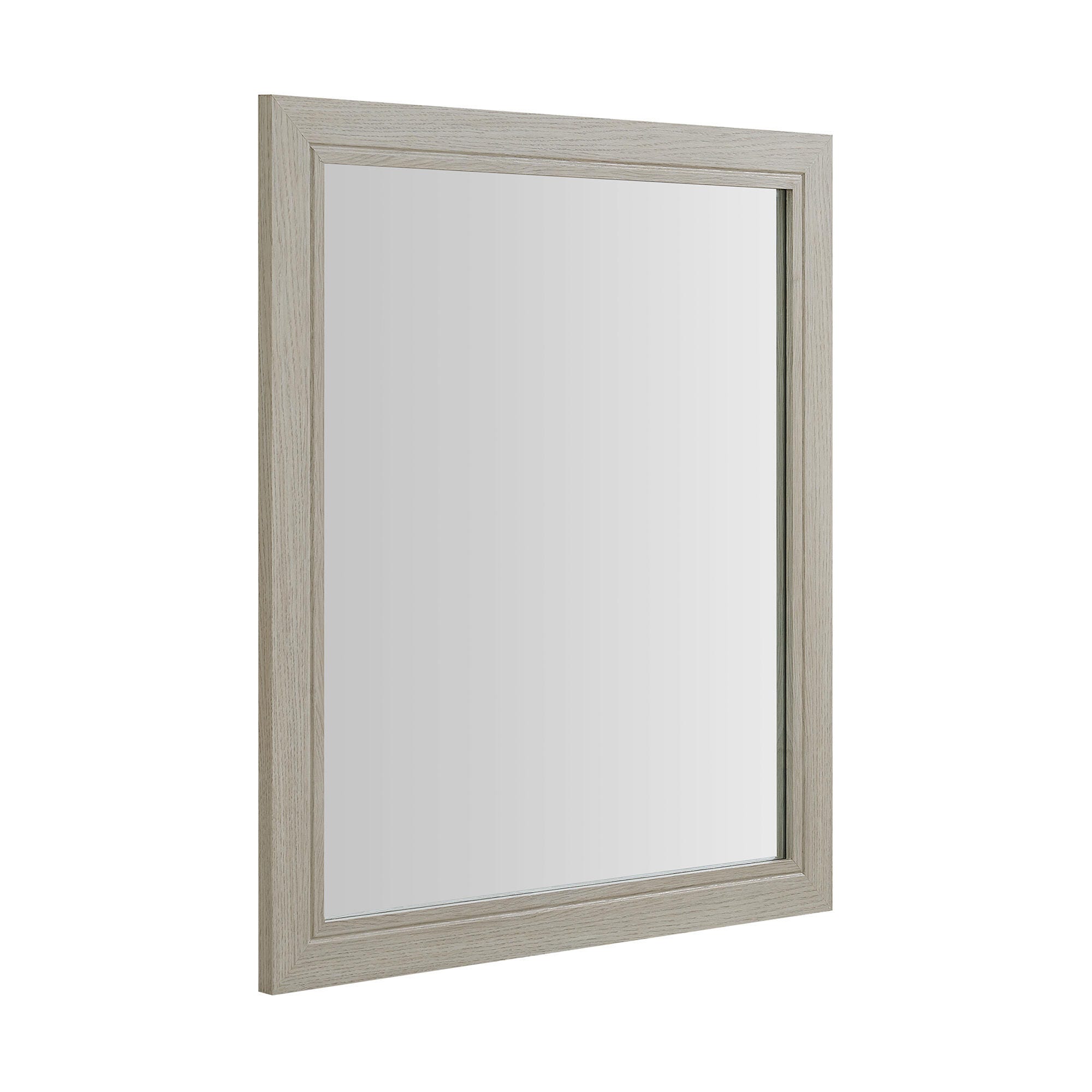 Linon Cami Wide Bathroom Vanity with Mirror, Sandstone, large