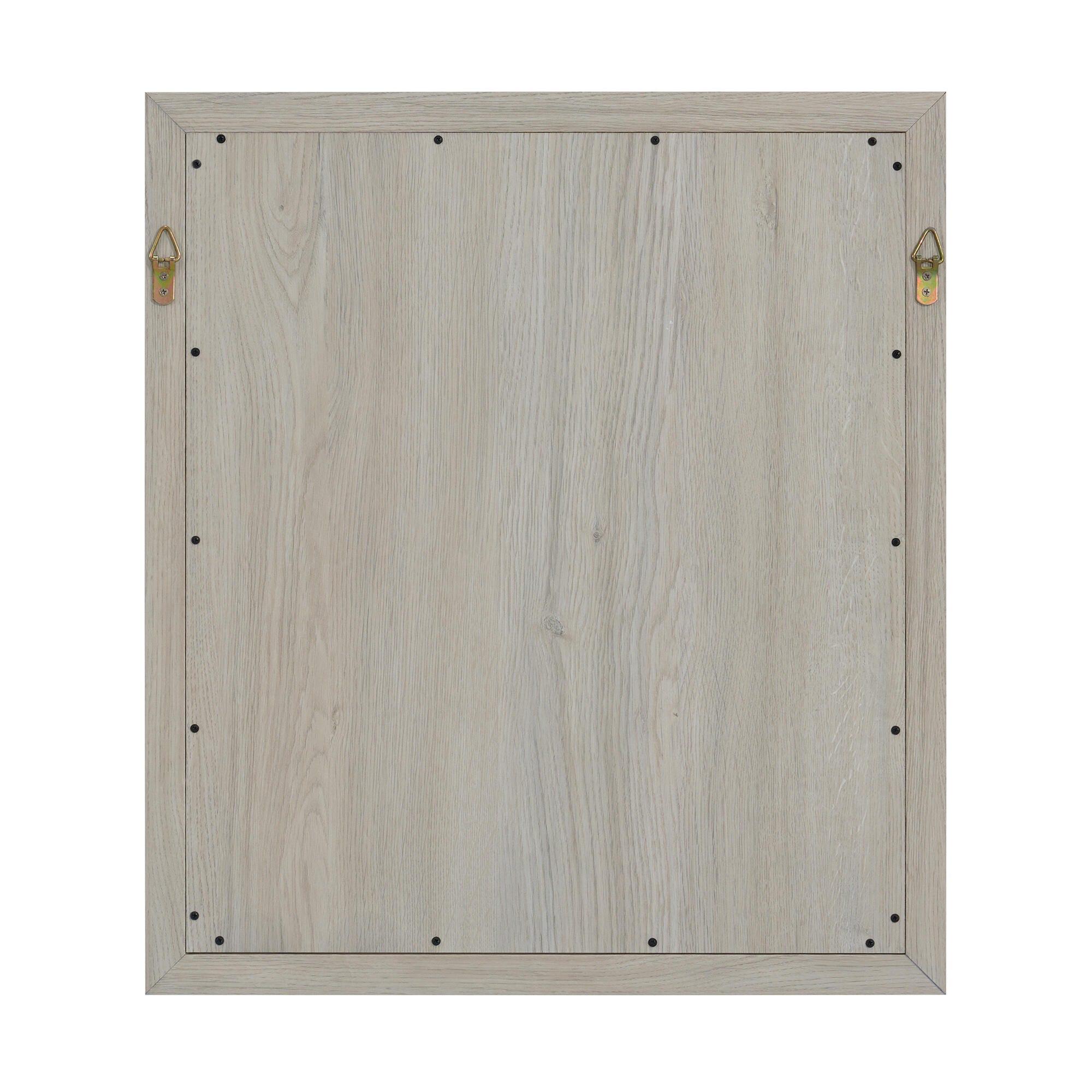 Linon Cami Wide Bathroom Vanity with Mirror, Sandstone, large