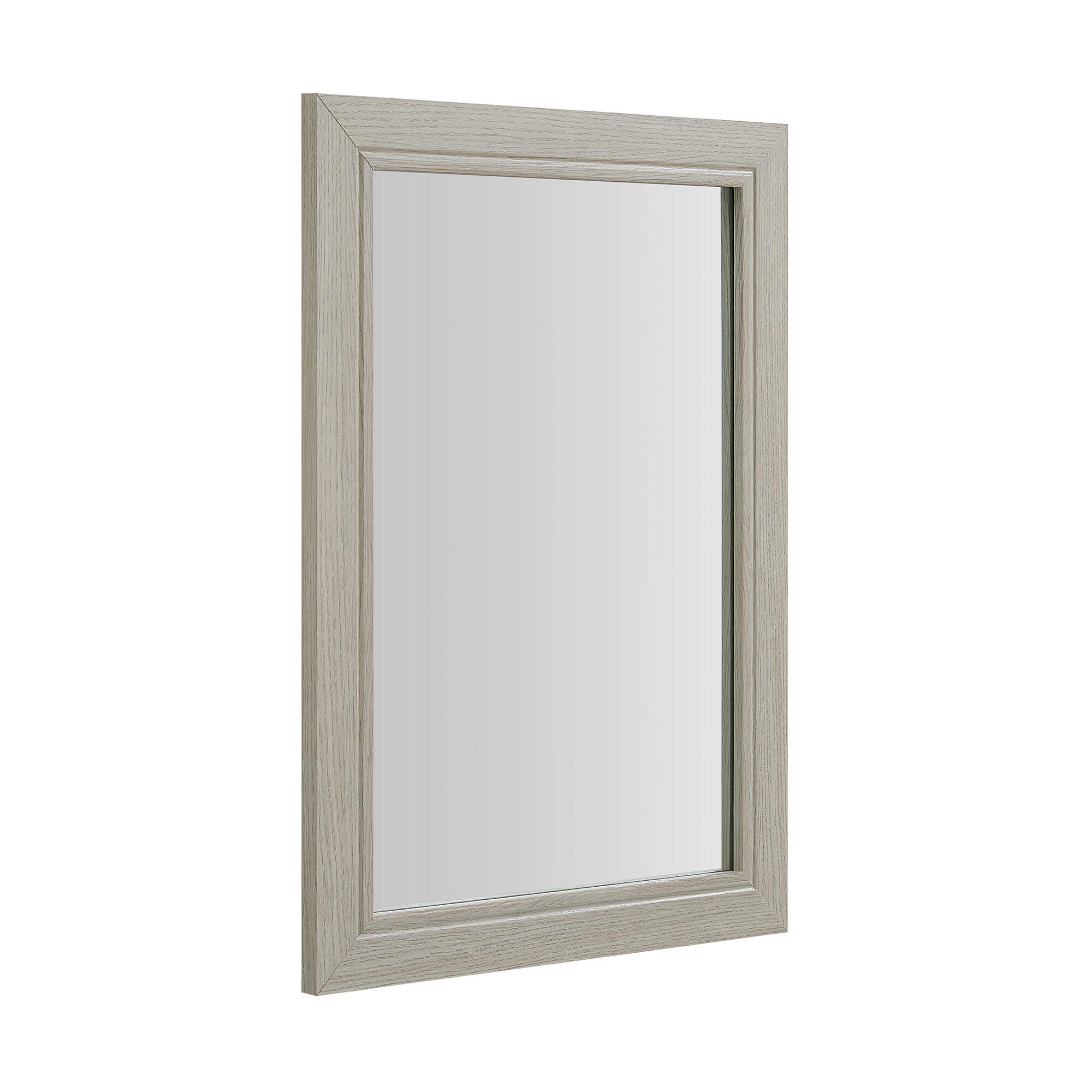 Linon Cami Bathroom Vanity with Mirror, Sandstone, large