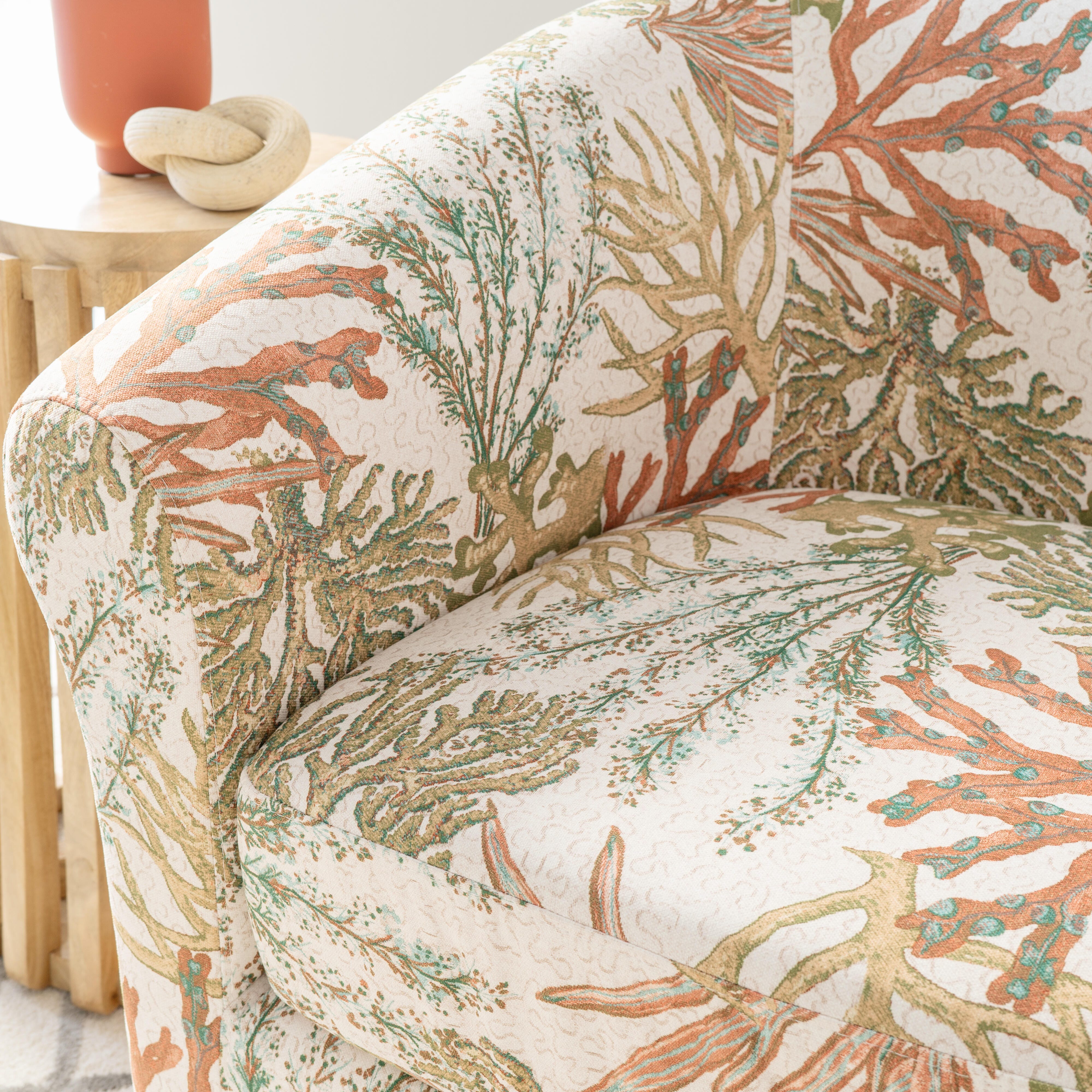 Linon Kaye Accent Chair, Multi, large