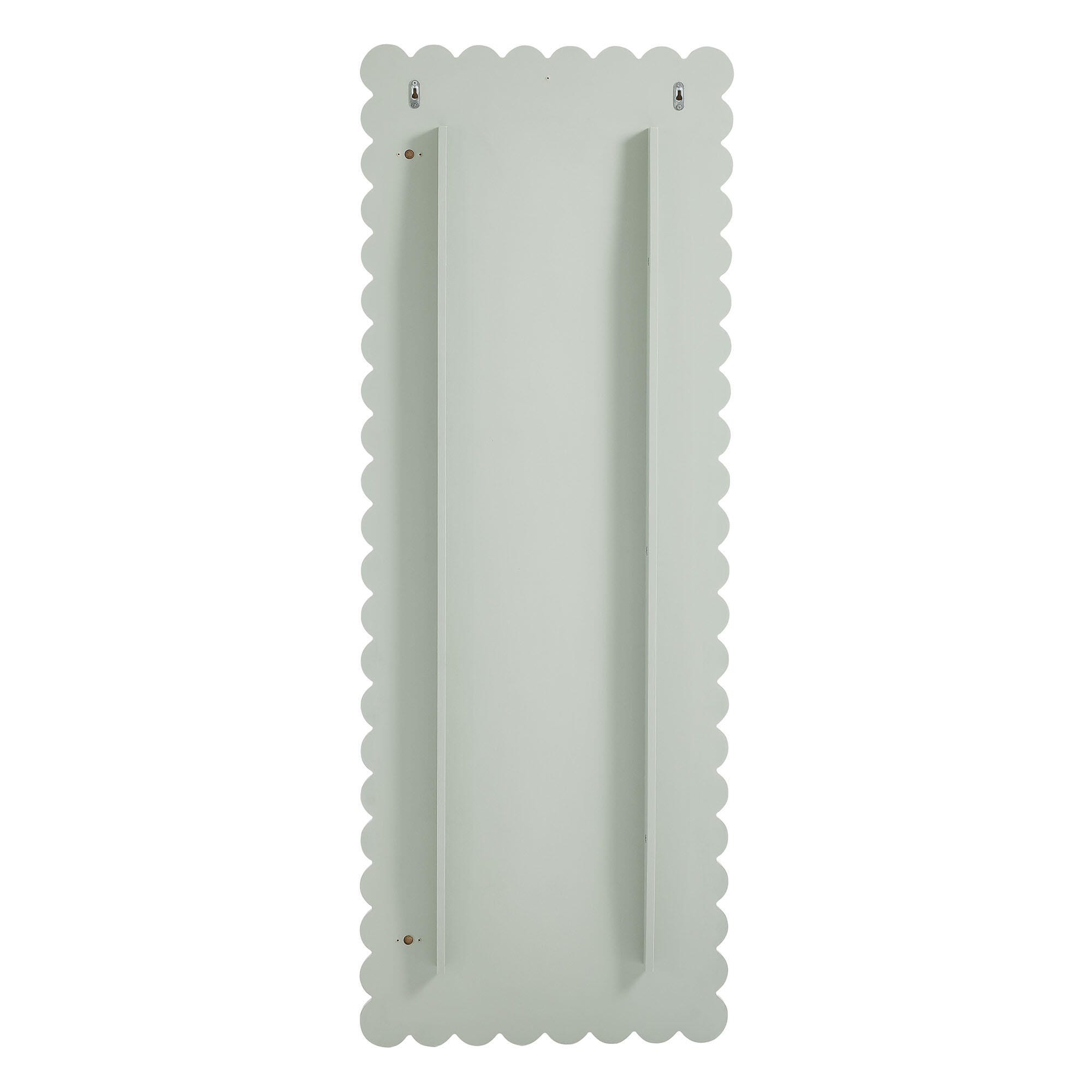Modway Emmeline Floor Mirror, Sage, large
