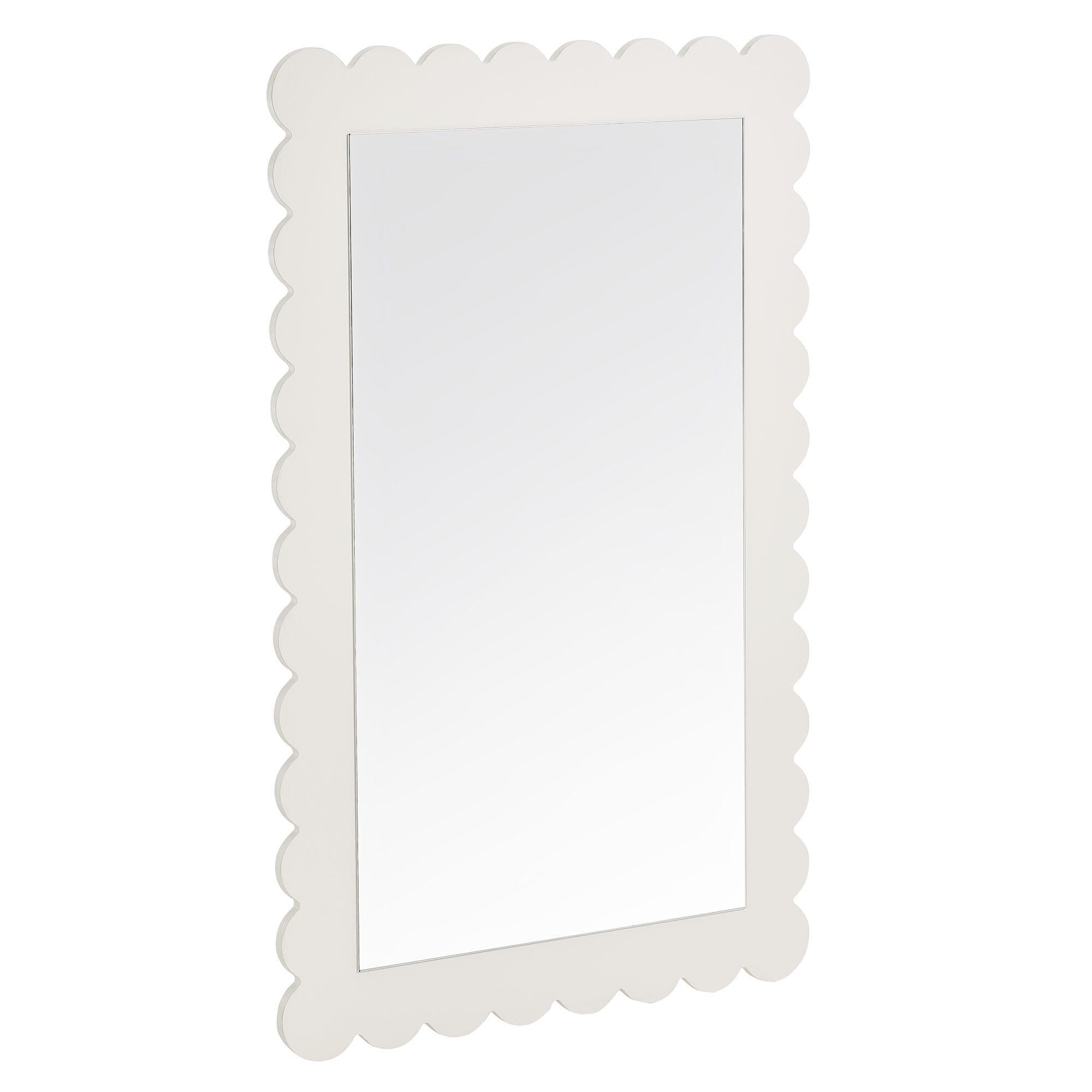 Modway Emmeline Wall Mirror, White, large