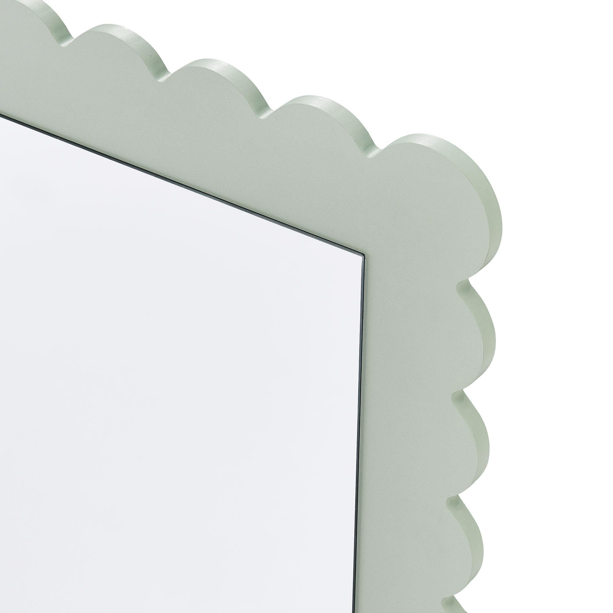 Modway Emmeline Wall Mirror, Sage, large