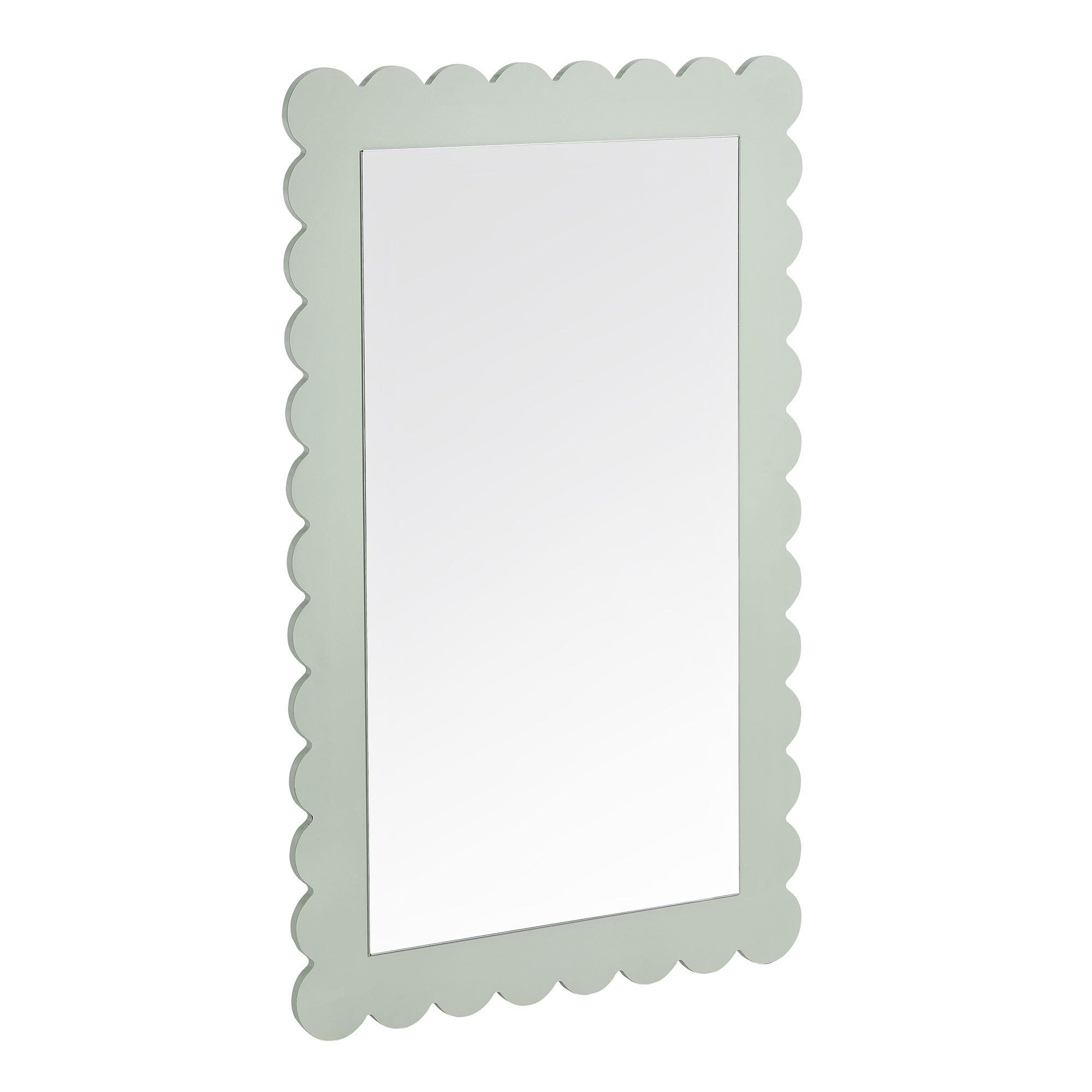 Modway Emmeline Wall Mirror, Sage, large