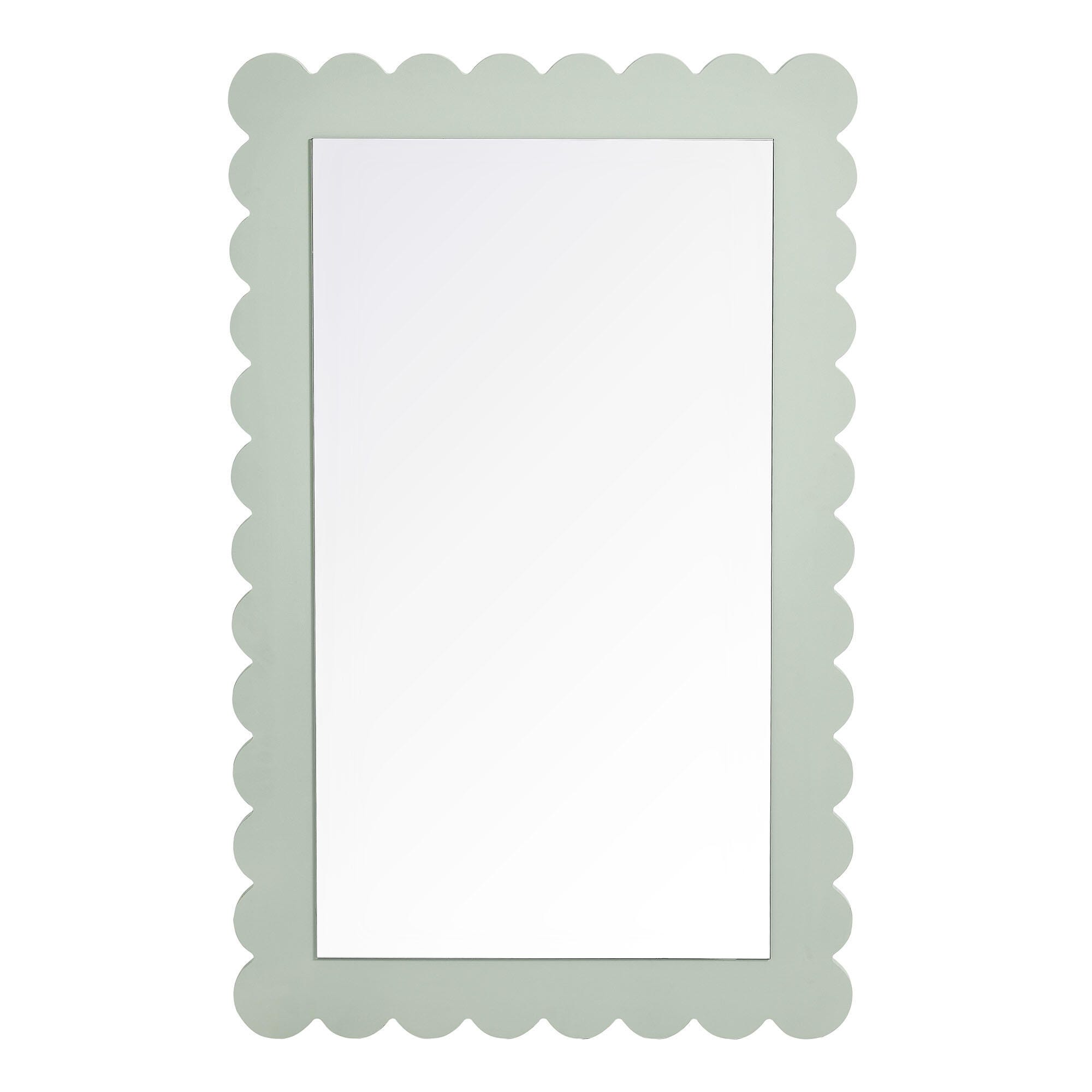 Modway Emmeline Wall Mirror, Sage, large